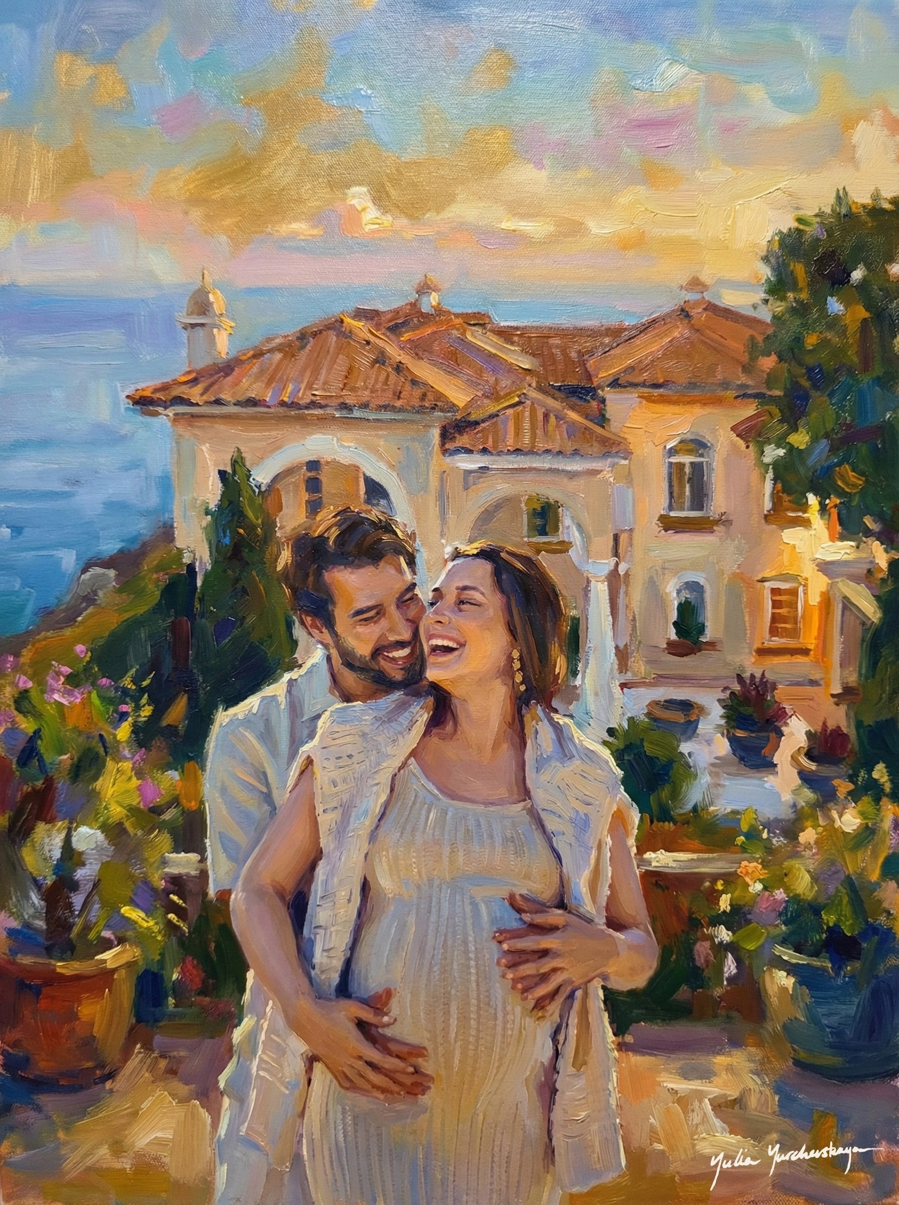 SIGNATURE LEGACY. Exclusive Closing Gifts for Top Realtors | Custom House Portraits by Yulia Yurchevskaya