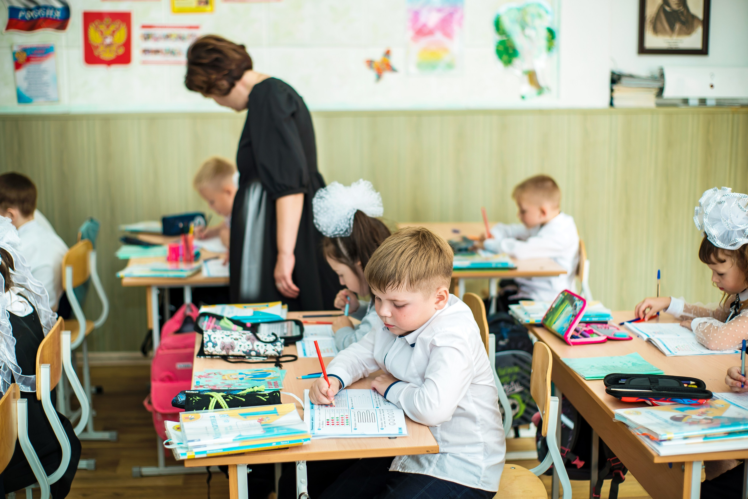 Съёмки в школе. Выпускные альбомы. Южноуральск