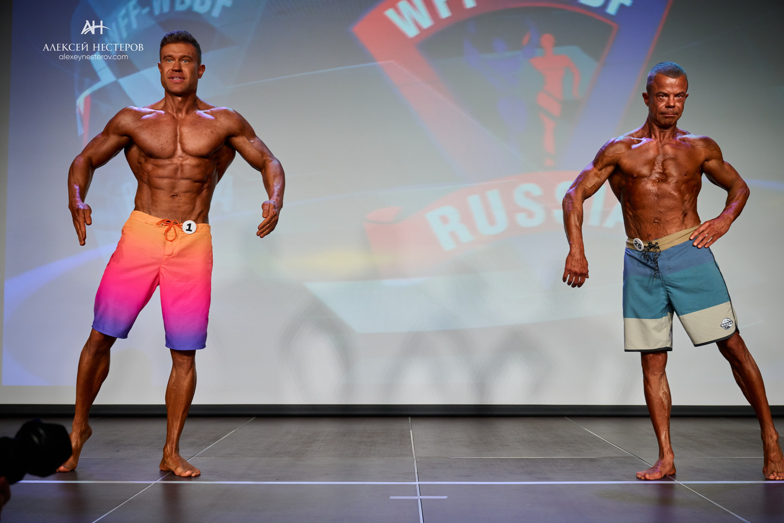 Фото с турнира «Прометей 2, WFF-WBBF Russia» 26 октября 2025. Спортивный фитнес фотограф Алексей Нестеров