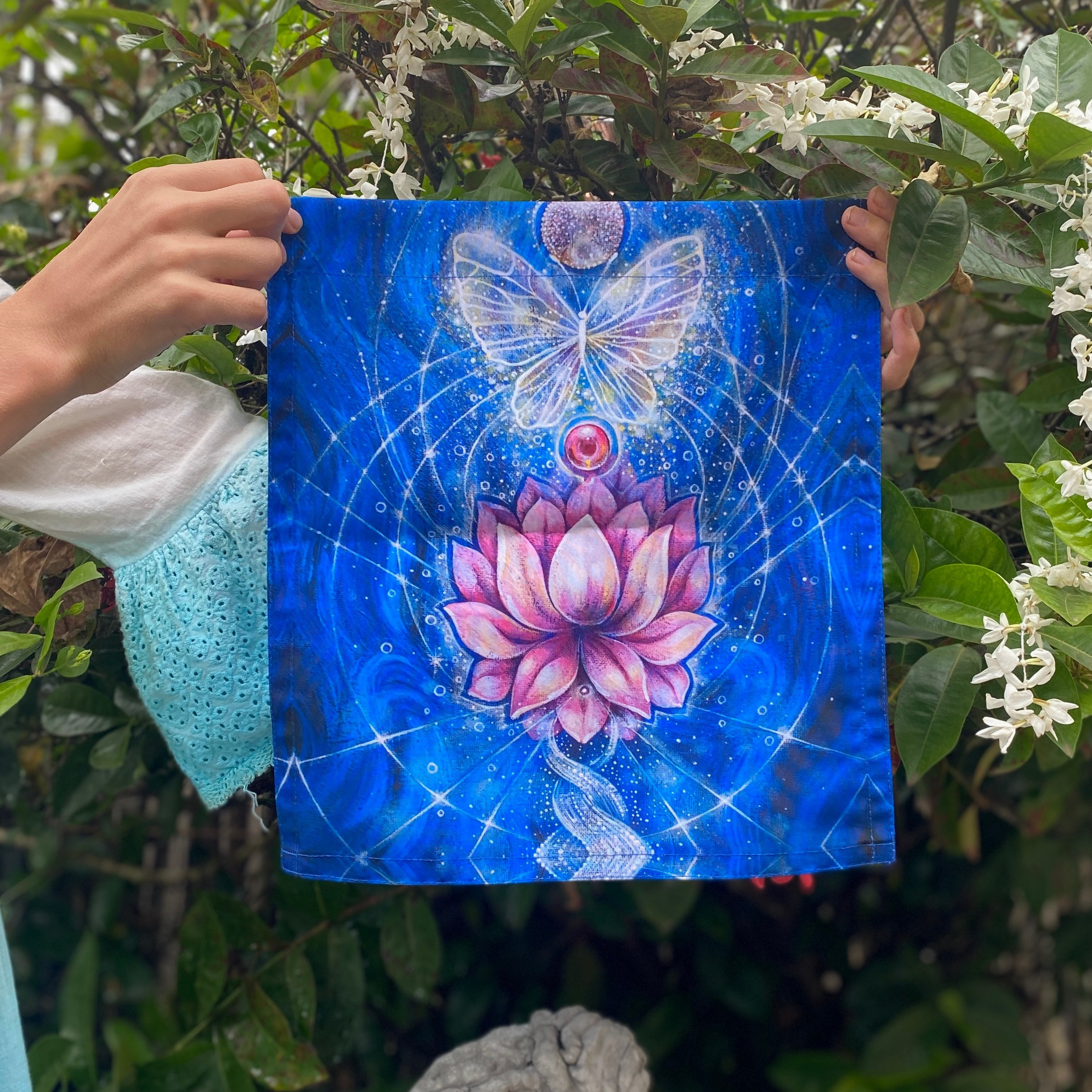 Картины на ткани. Художник, арт — терапевт, преподаватель рисования Шабырова Анна, Москва