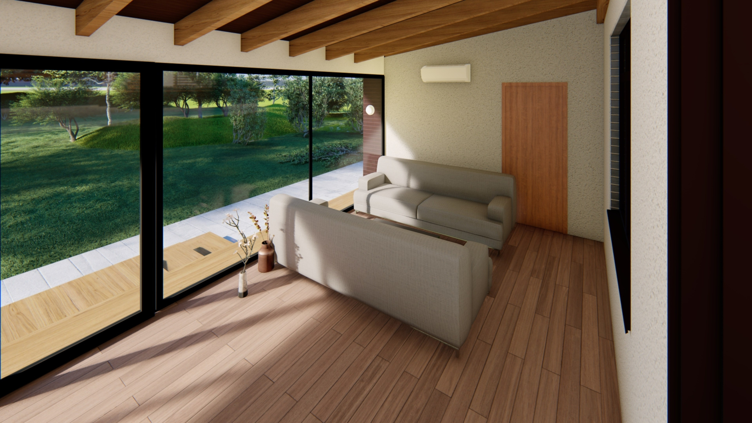 Реконструкция крыльца и пристройки. Эскизный проект. RASEN DESIGN. Архитектурные проекты зданий, интерьеров и благоустройства