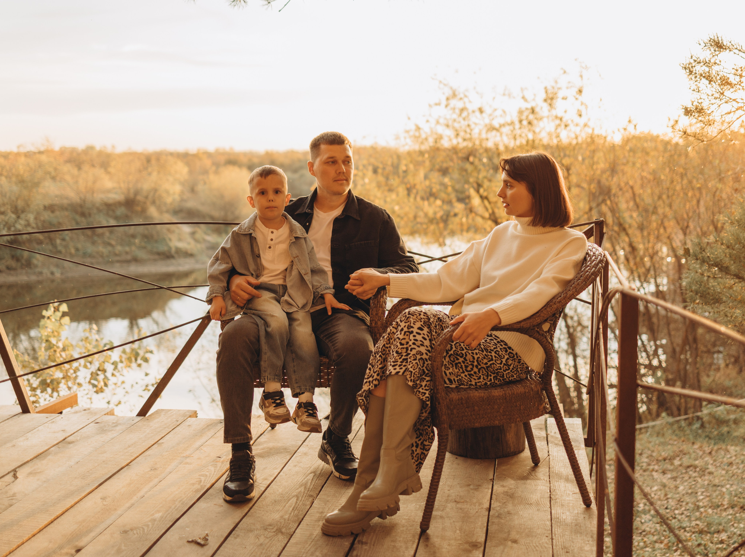 Сентябрьский вечер. Семейный и детский фотограф в Тюмени Вика Алленова