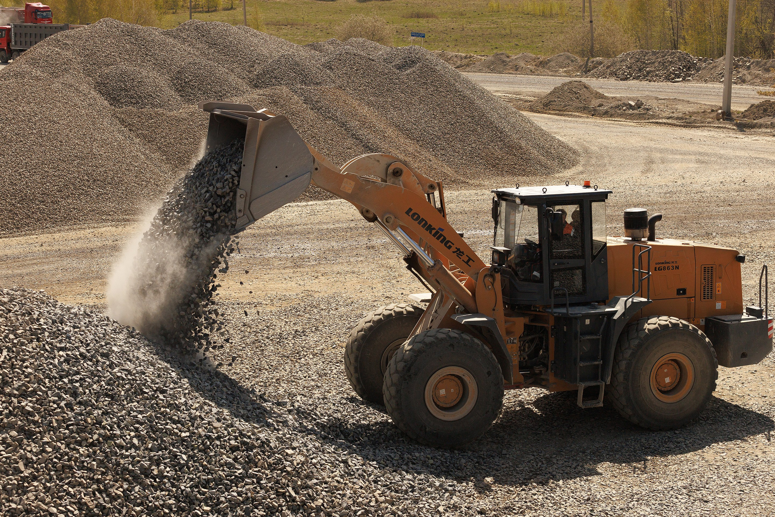Промышленная фотосъемка на карьере. Профессиональный фотограф в Новосибирске