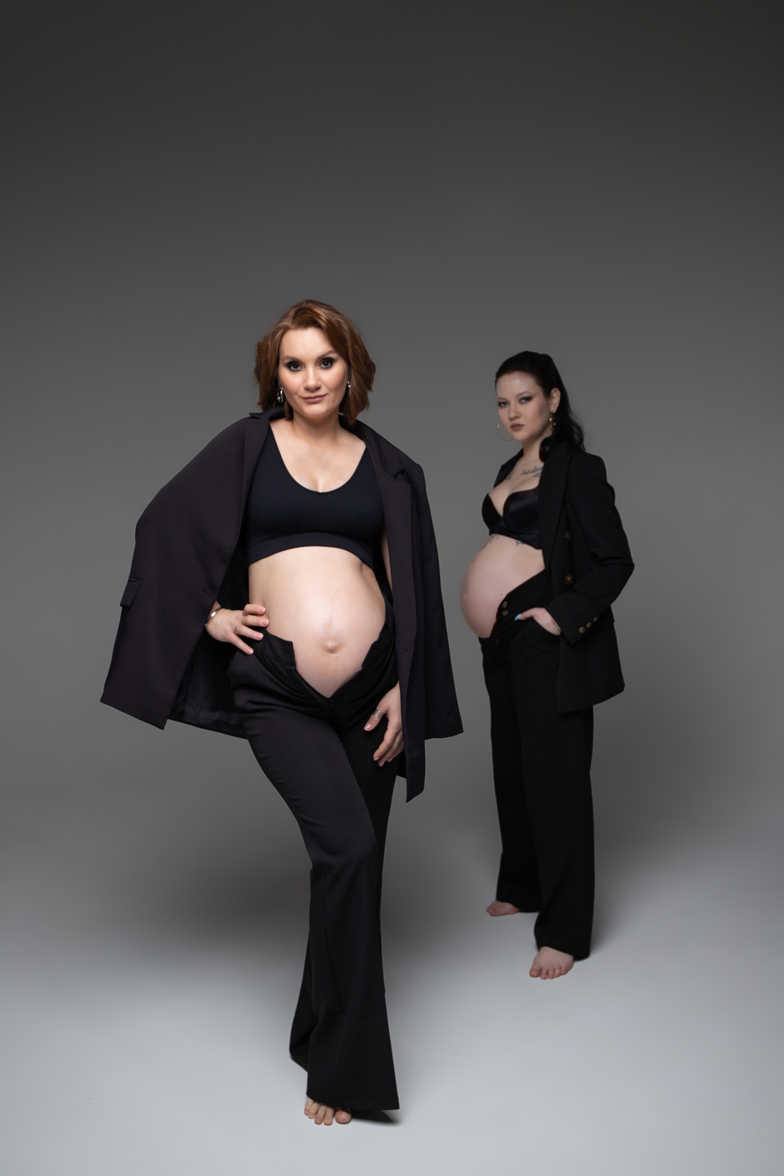 Съемка для подруг Анастасии и Нанико. Фотограф беременности в Санкт-Петербурге Анна Тюжина