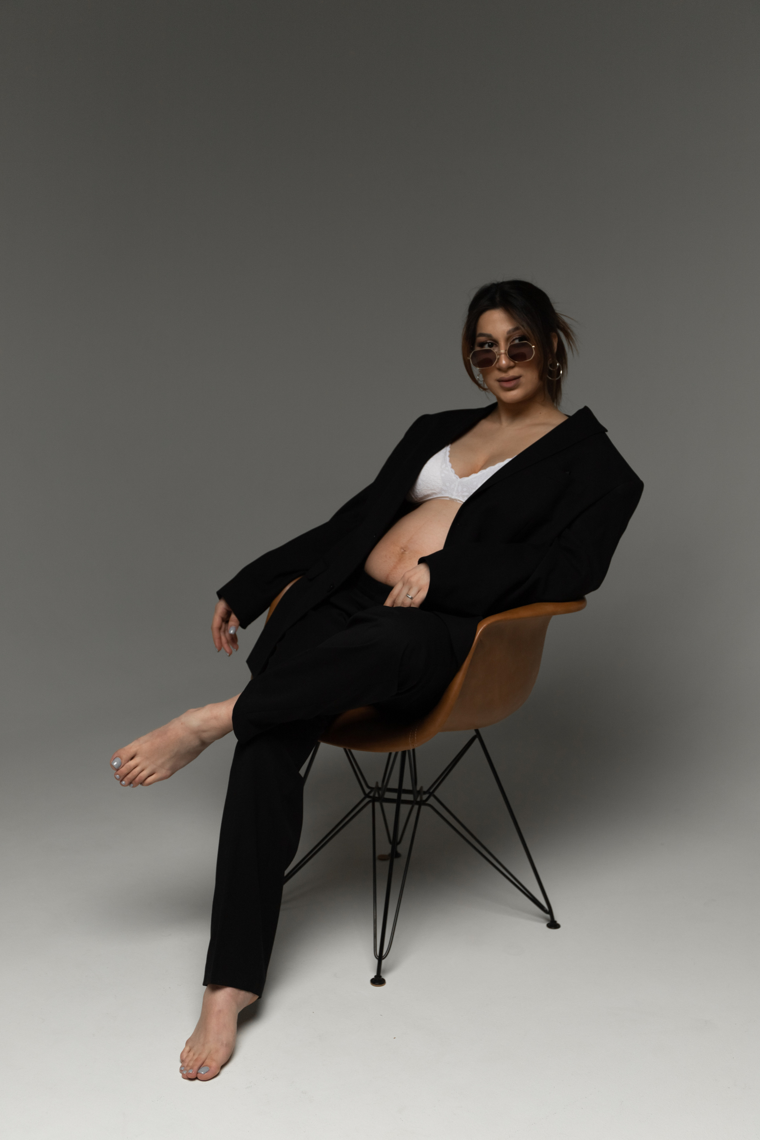 Стильная фотосессия «В ожидании» для Армине. Фотограф беременности в Санкт-Петербурге Анна Тюжина