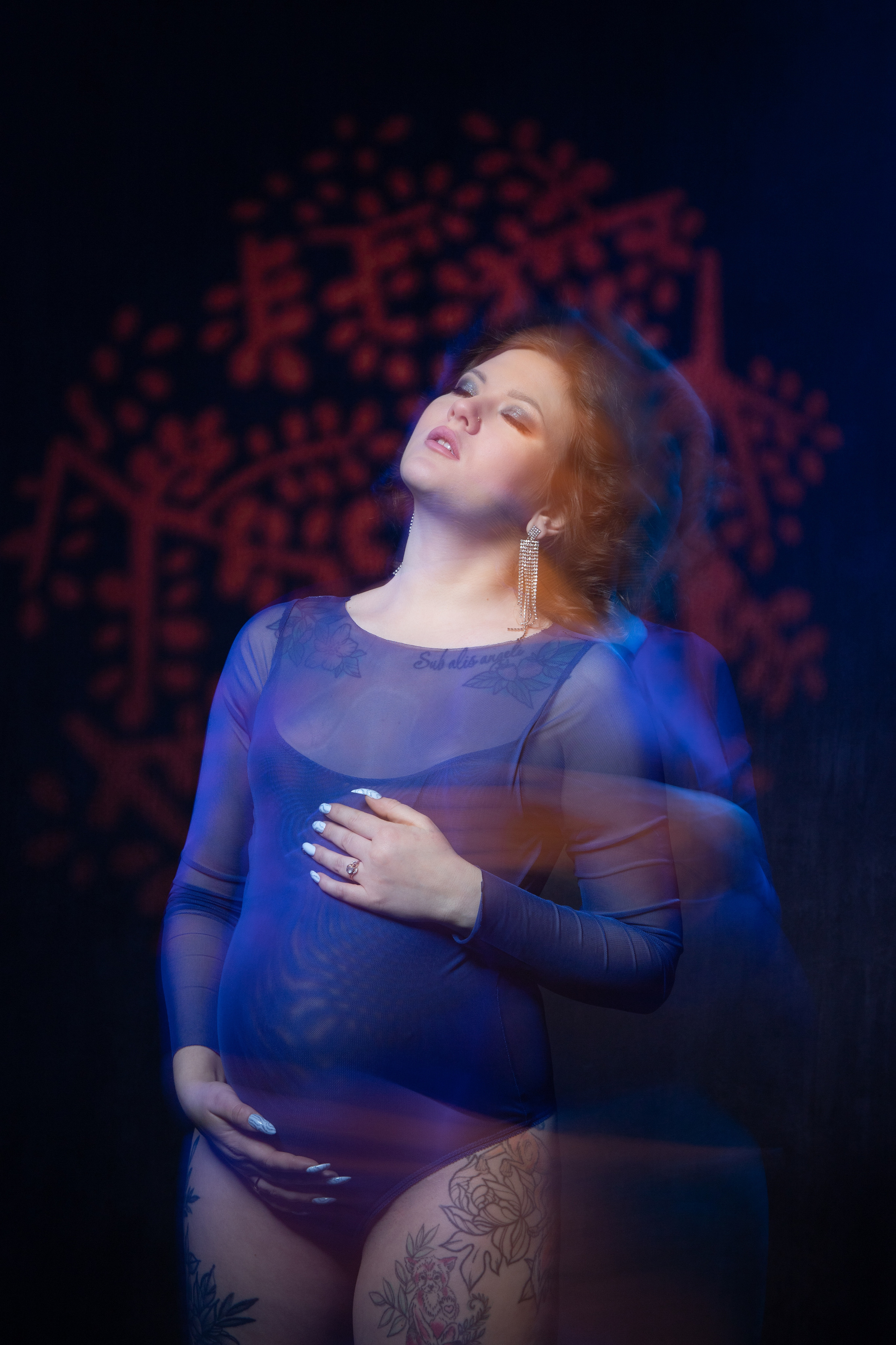 Креативный минимализм для Анастасии. Фотограф беременности в Санкт-Петербурге Анна Тюжина