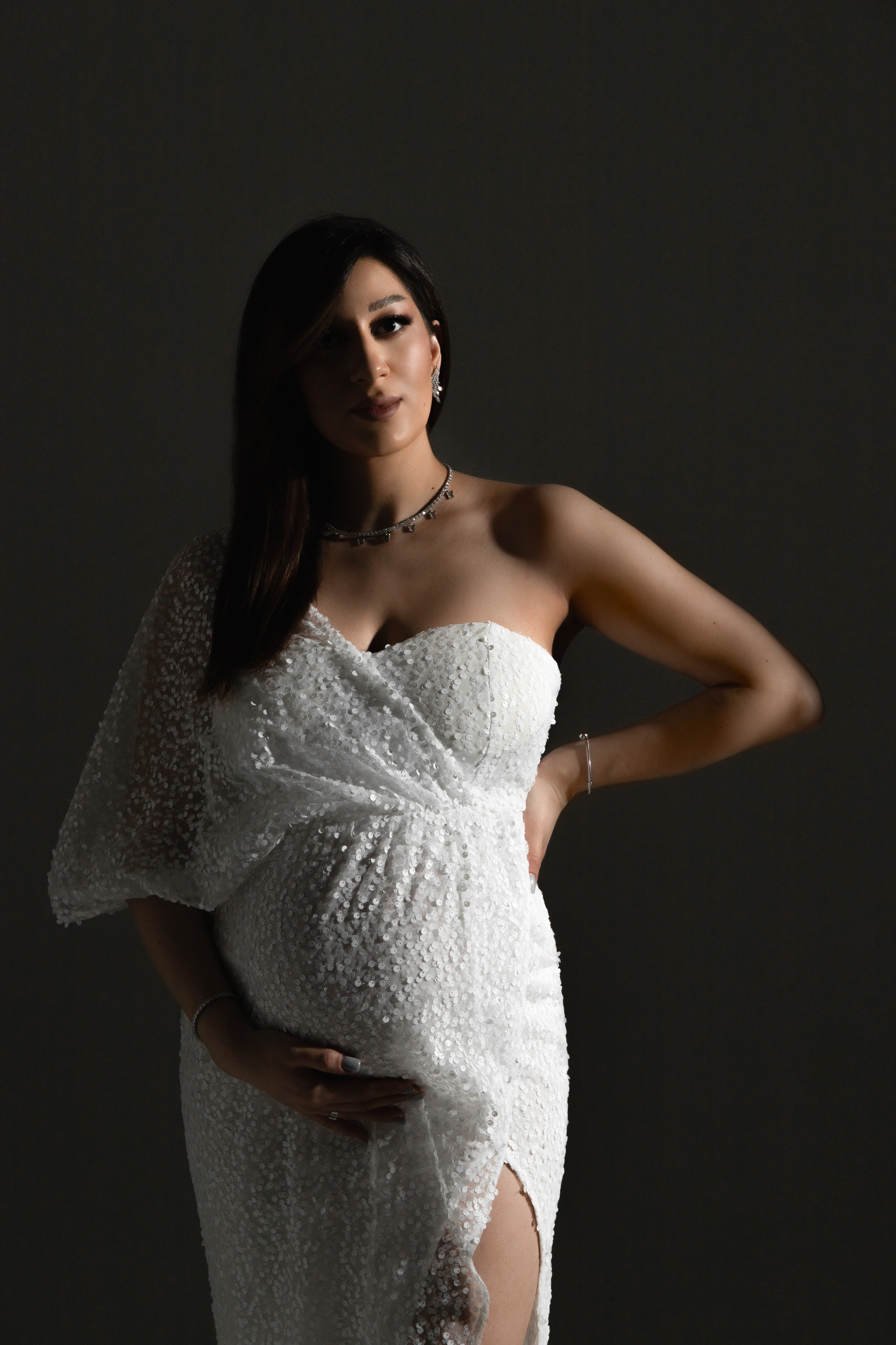 Стильная фотосессия «В ожидании» для Армине. Фотограф беременности в Санкт-Петербурге Анна Тюжина