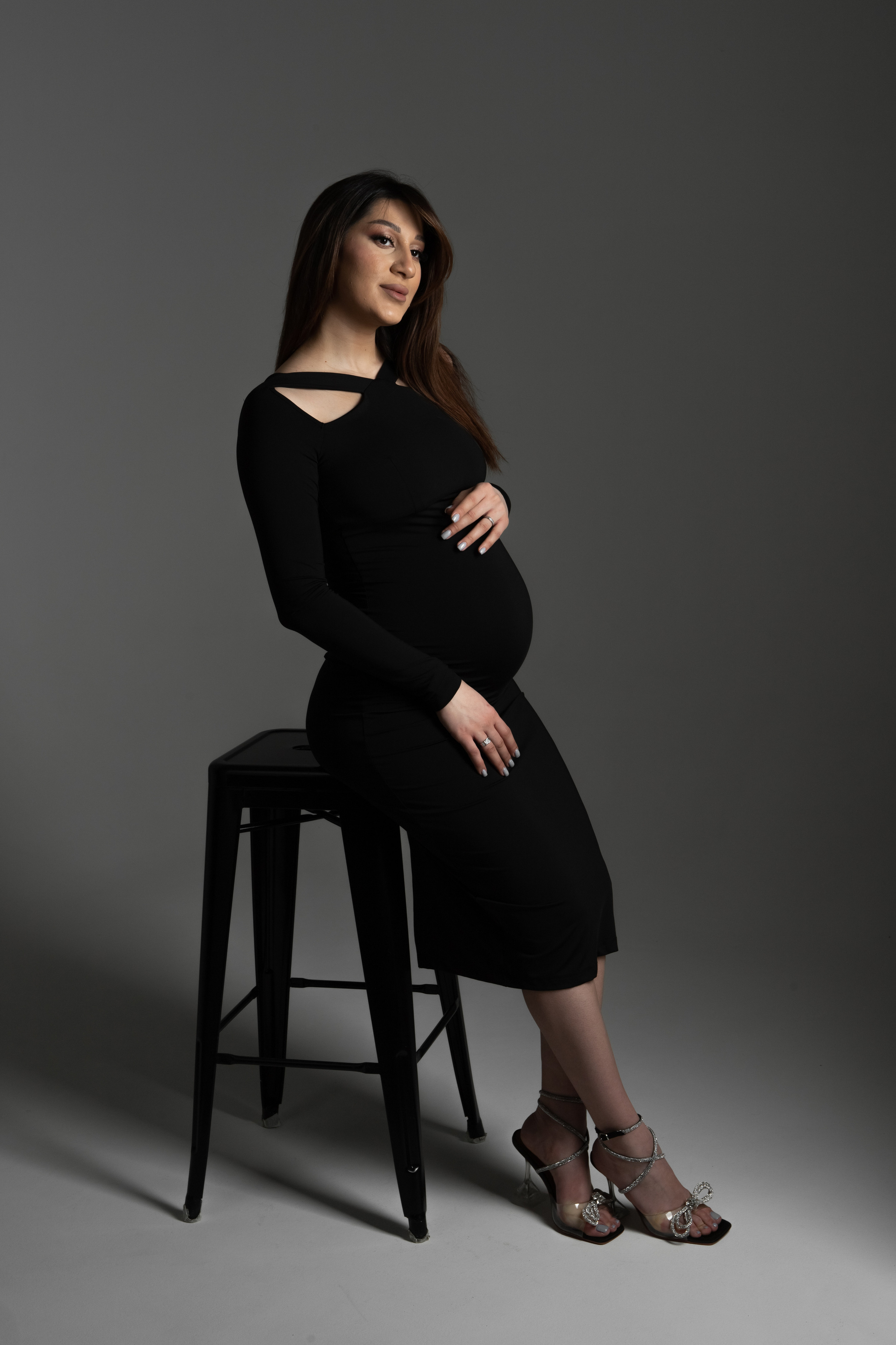 Стильная фотосессия «В ожидании» для Армине. Фотограф беременности в Санкт-Петербурге Анна Тюжина