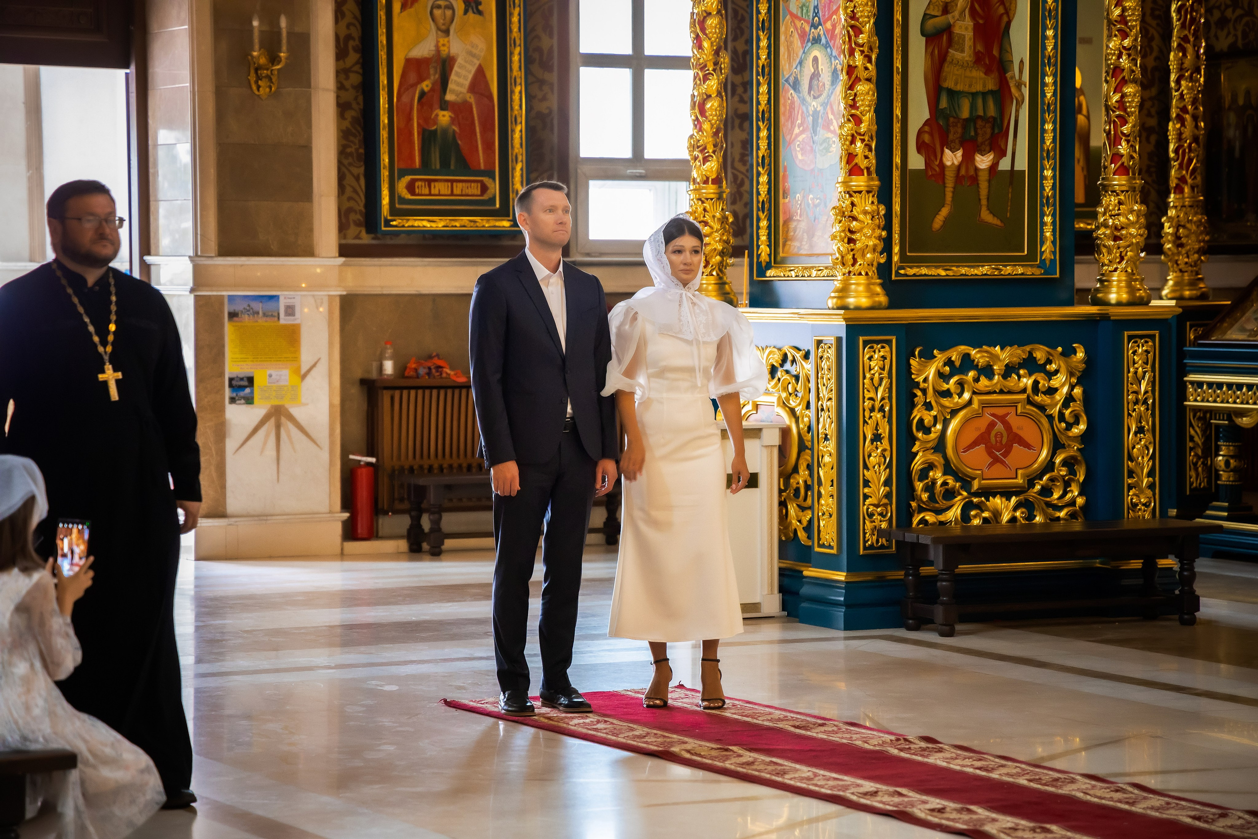 В Храме. Семейный и Свадебный фотограф в Астане Александр Астапов