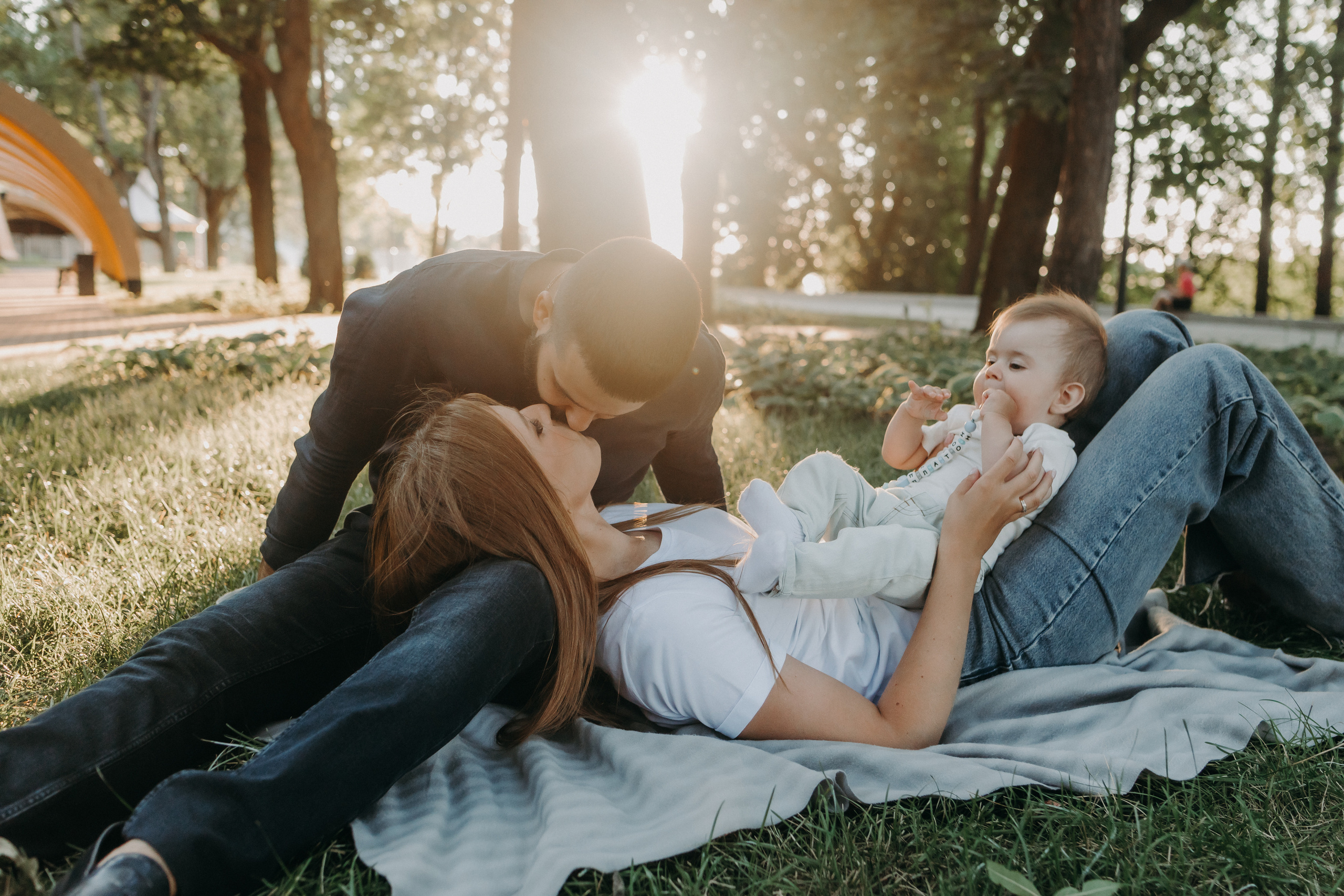 Лена, Денис и Платон. Анна Ларина — Lifestyle фотограф в Москве