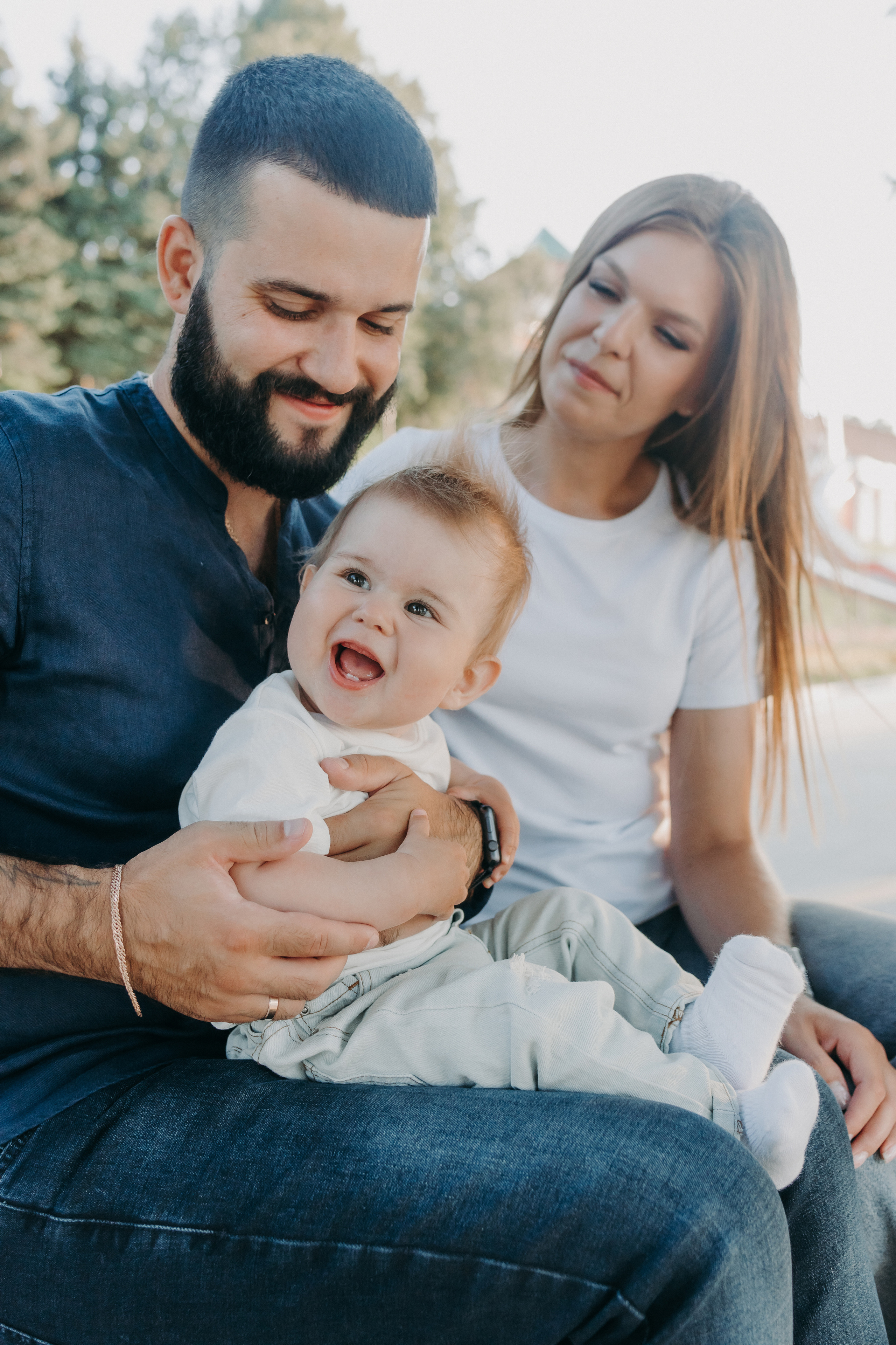 Лена, Денис и Платон. Анна Ларина — Lifestyle фотограф в Москве