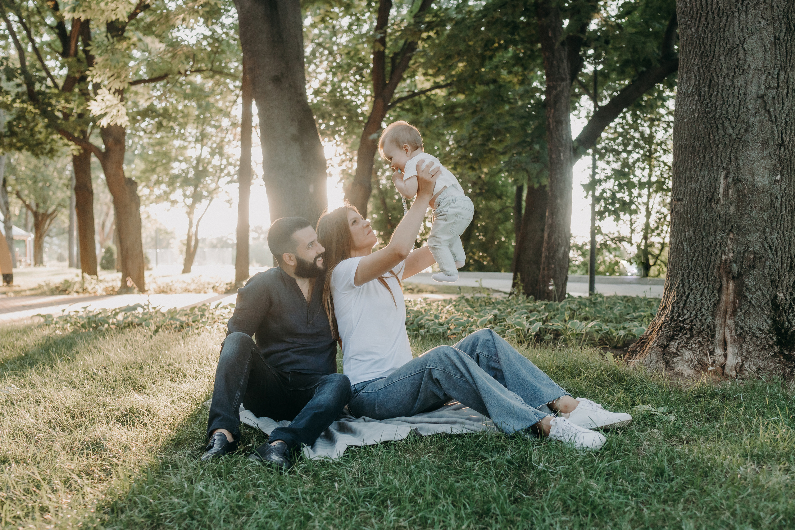 Лена, Денис и Платон. Анна Ларина — Lifestyle фотограф в Москве
