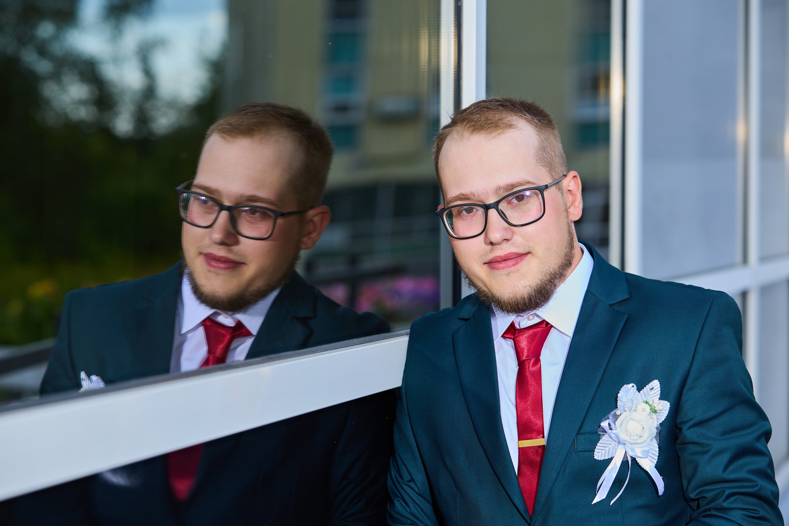 Жених в отражении