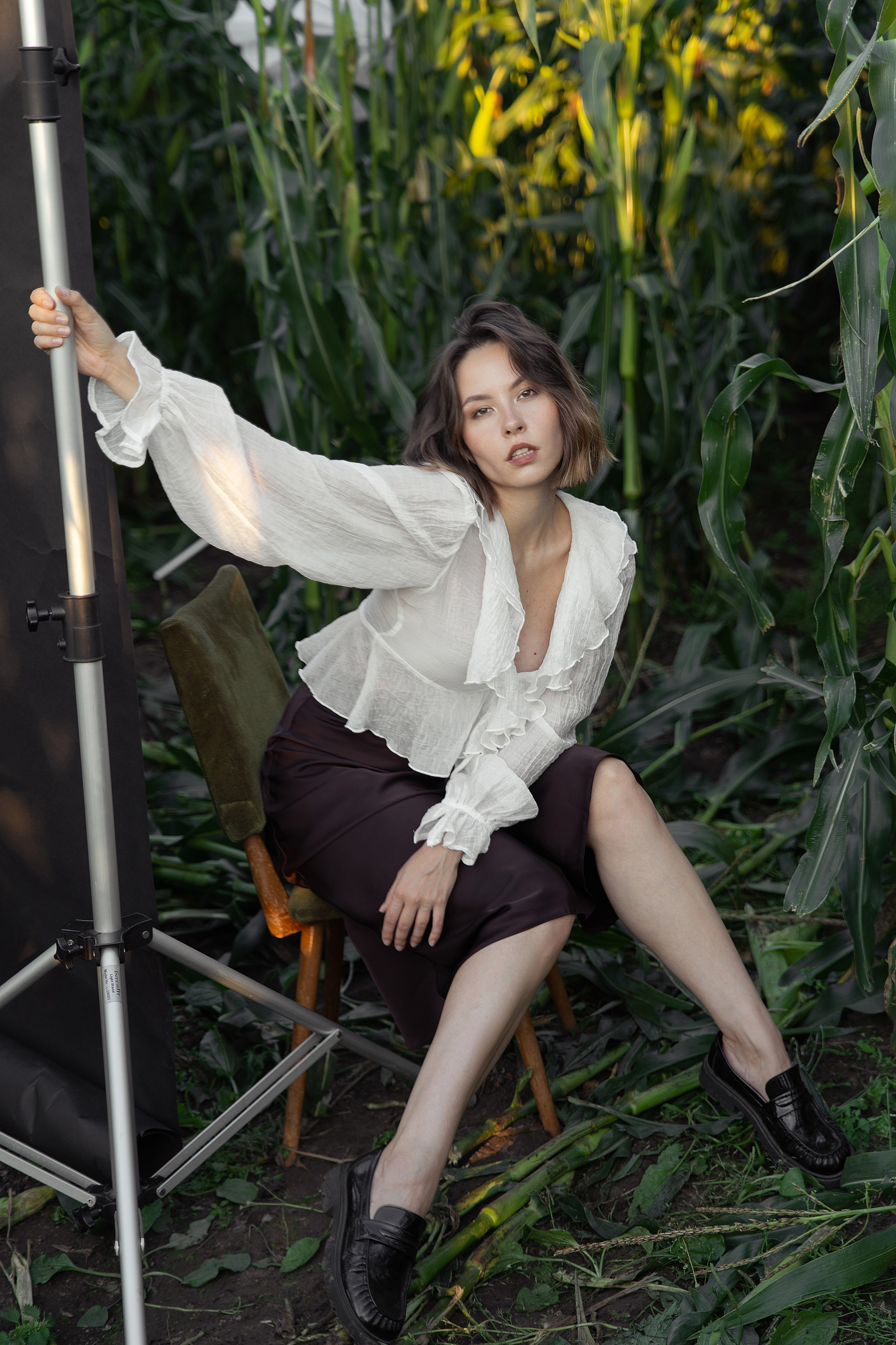 Фотосъемка в кукурузе. Свадебный фотограф в СПб Сергей Малиновский