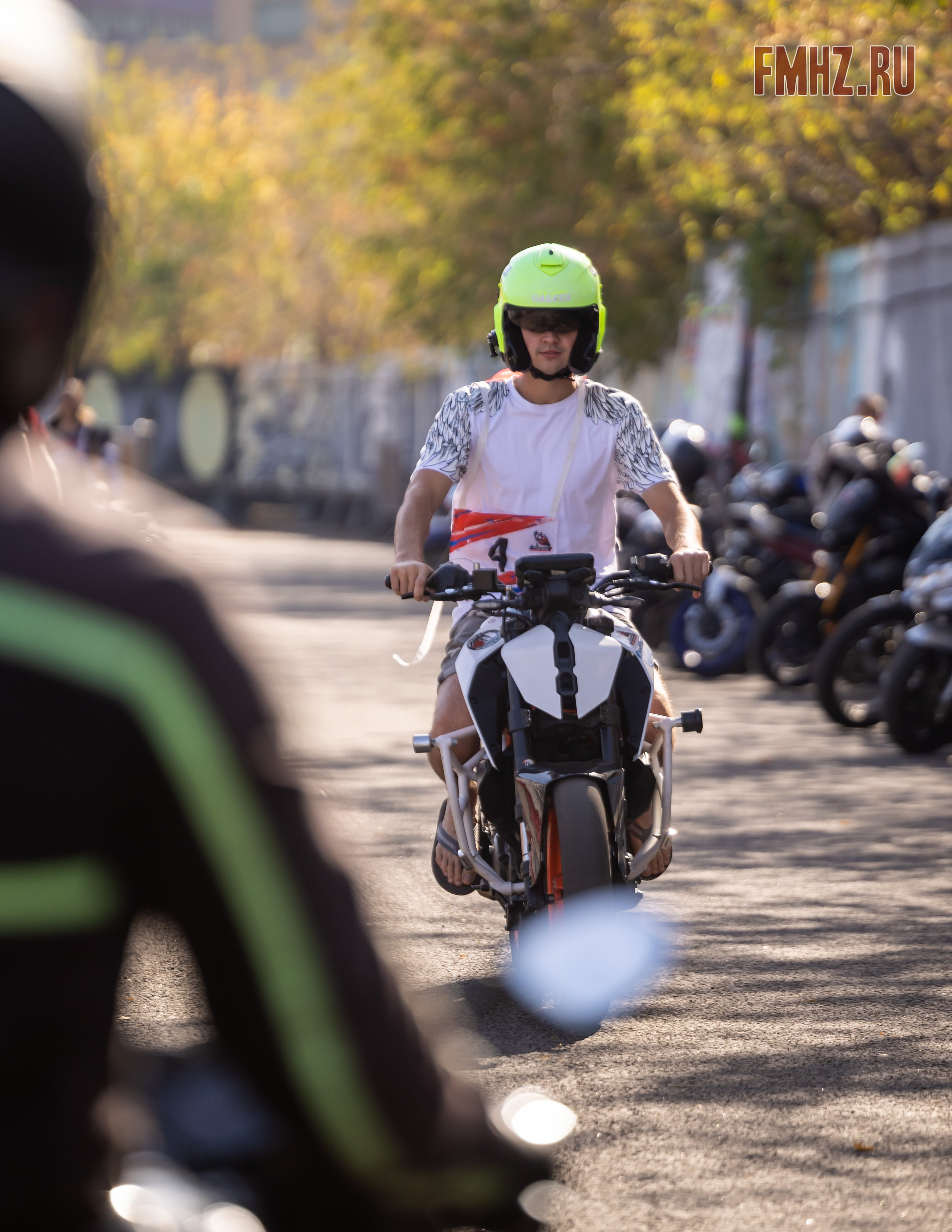 Соревнования по мотоджимхане на площадке Мосгортранс 15.09.2024. Фотограф Владимир Охрименко