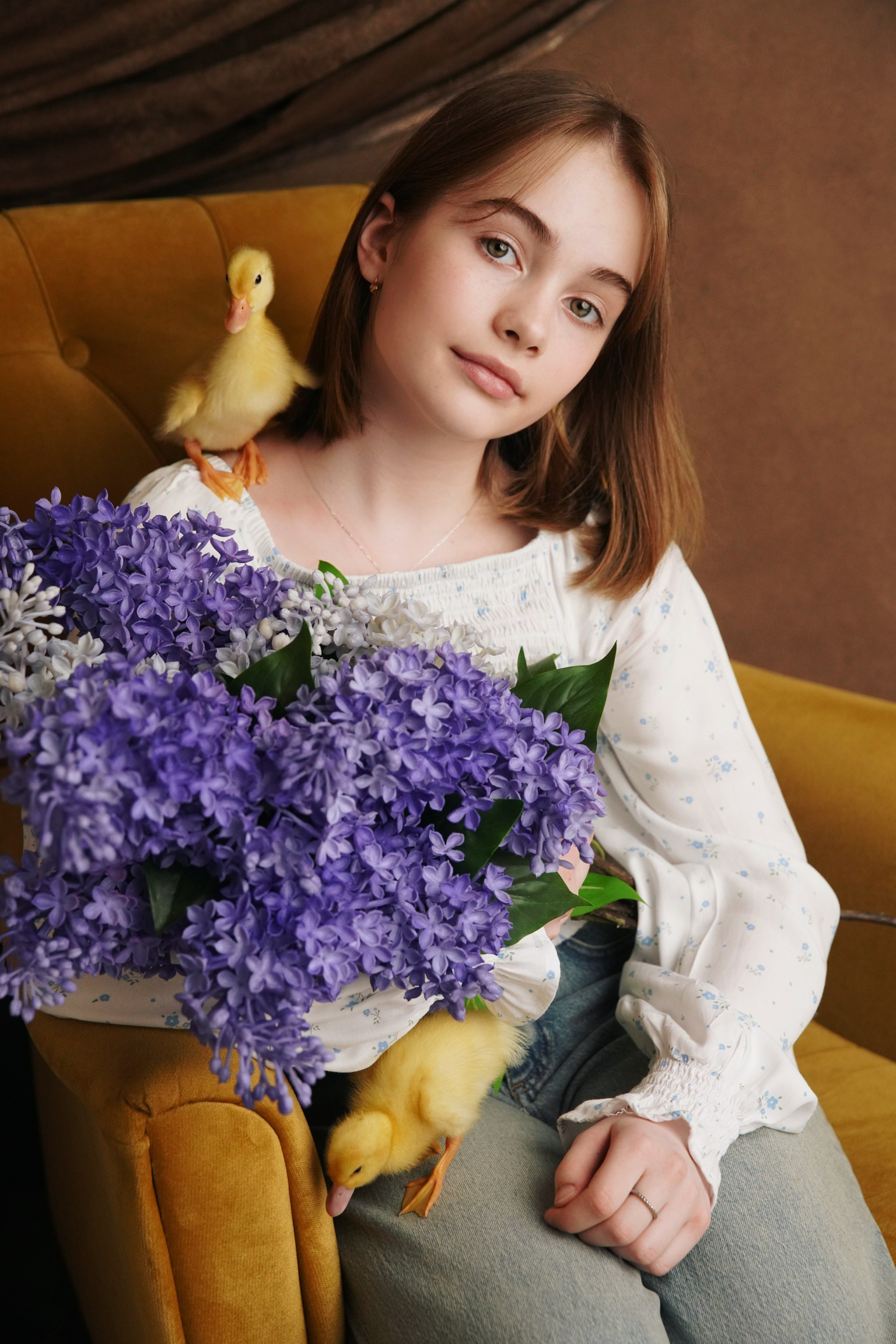 Утята. Фотограф новорожденных. Семейный и детский фотограф в городе Сургуте