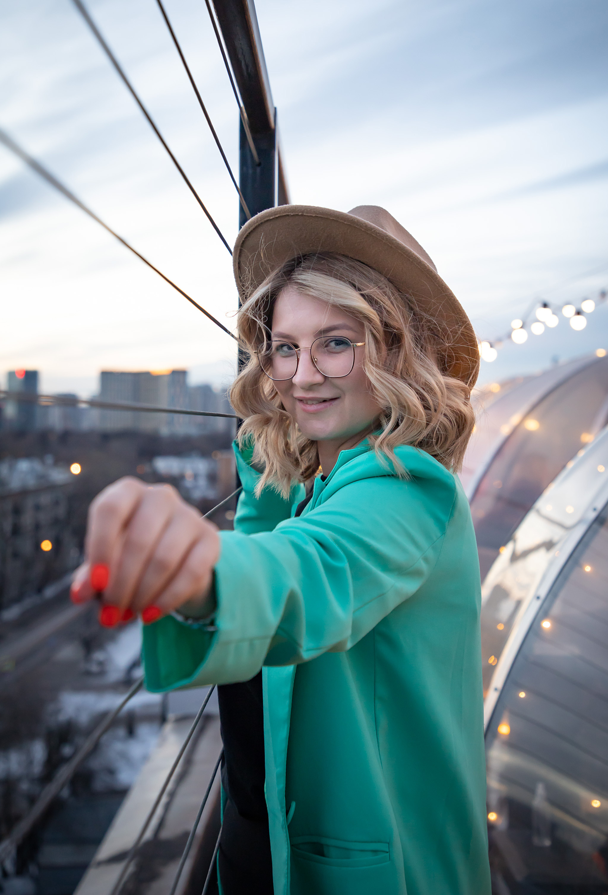 На московской крыше