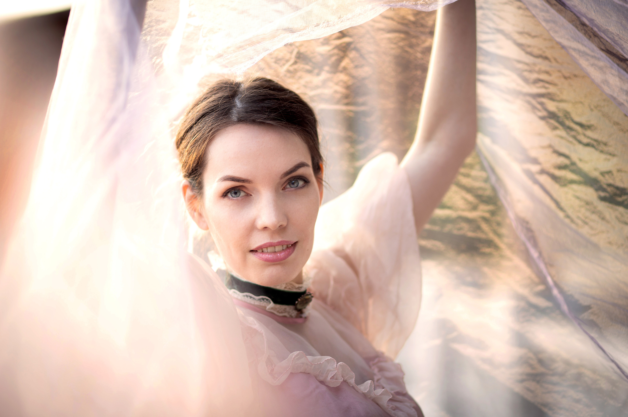 Екатерина. Летняя фото-прогулка на территории знаменитого ресторана «Русь