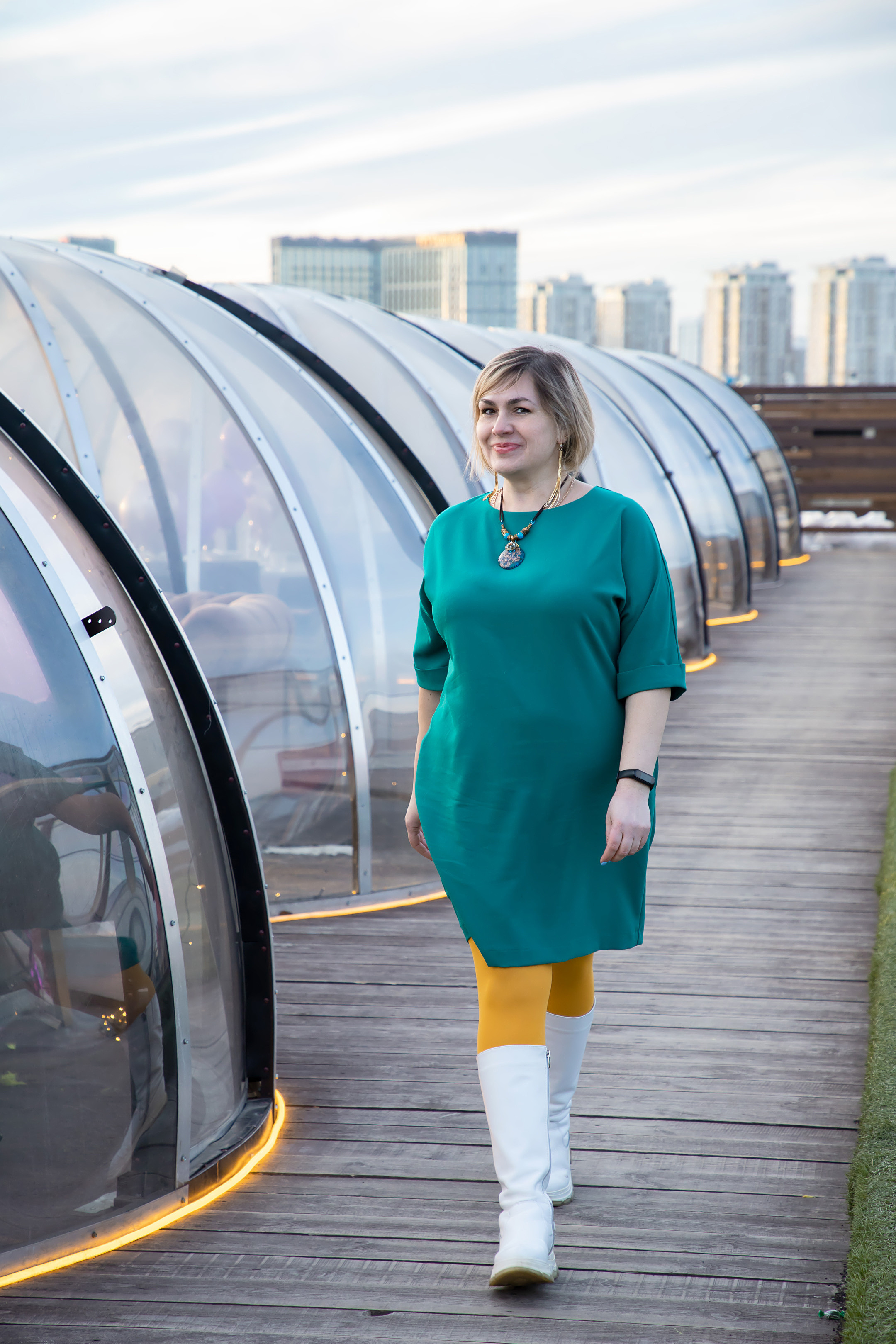 На московской крыше