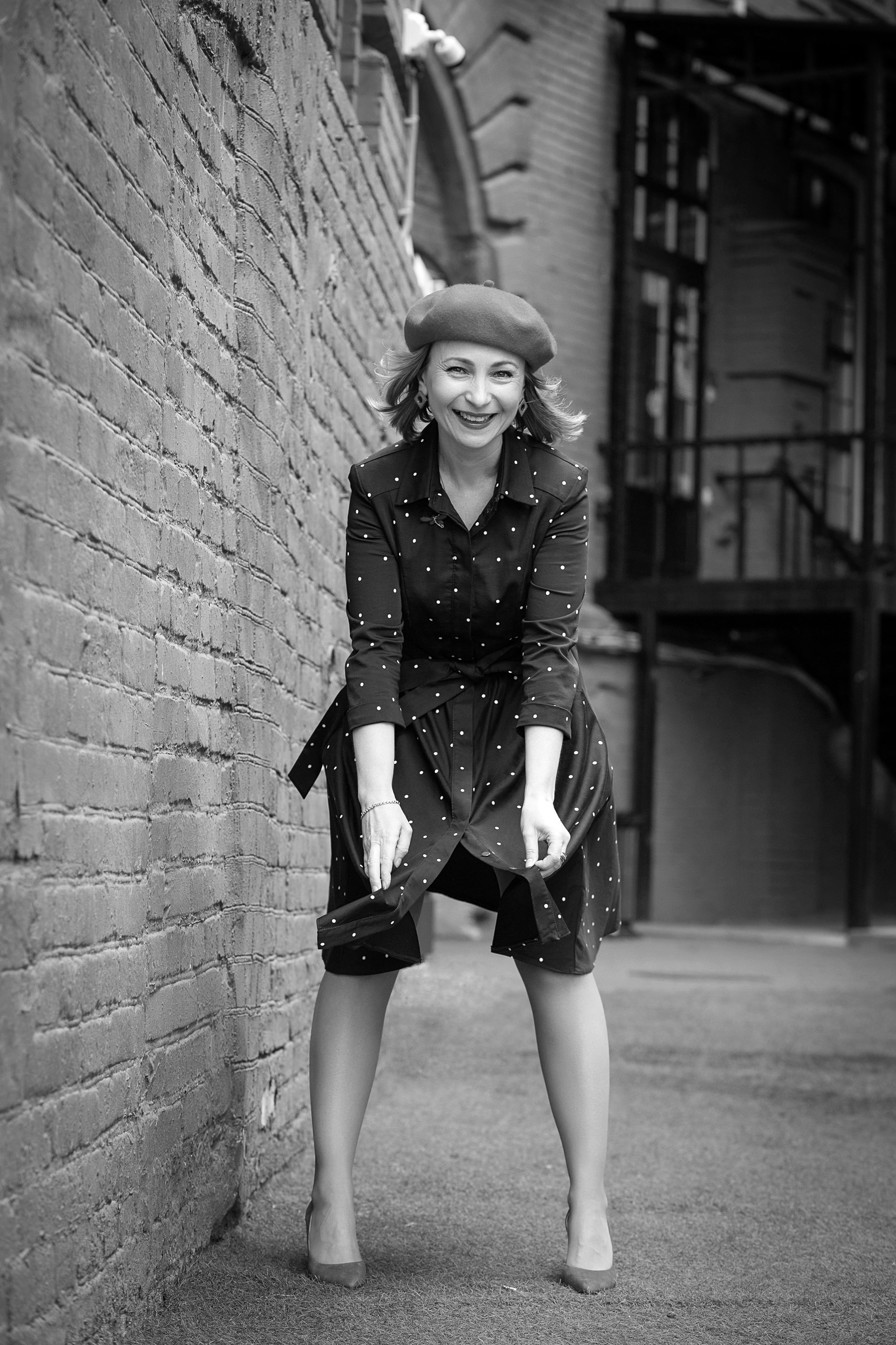 Наталья. Фото-прогулка в лофт-пространстве. Фабрика «Красный октябрь»