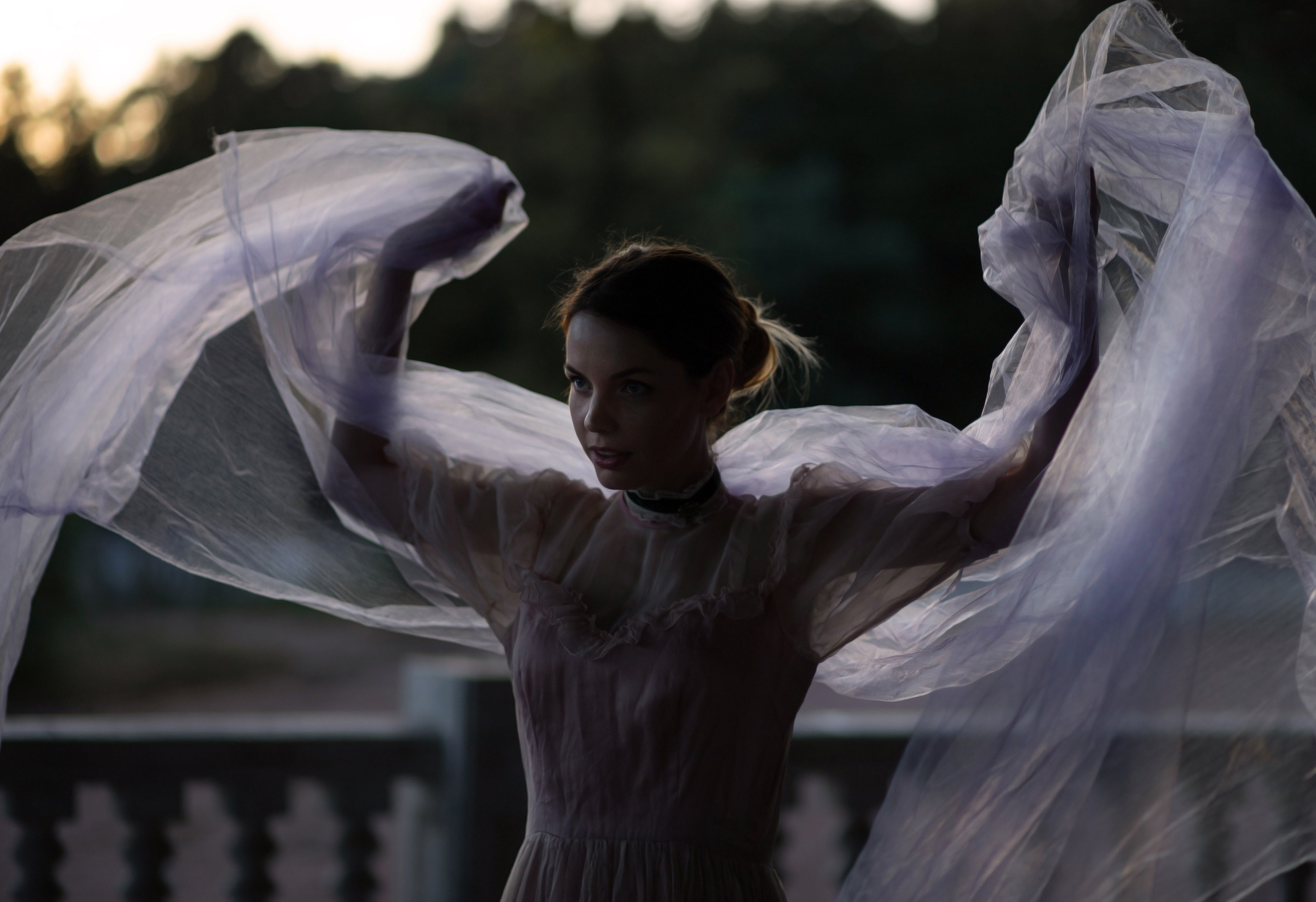 Екатерина. Летняя фото-прогулка на территории знаменитого ресторана «Русь