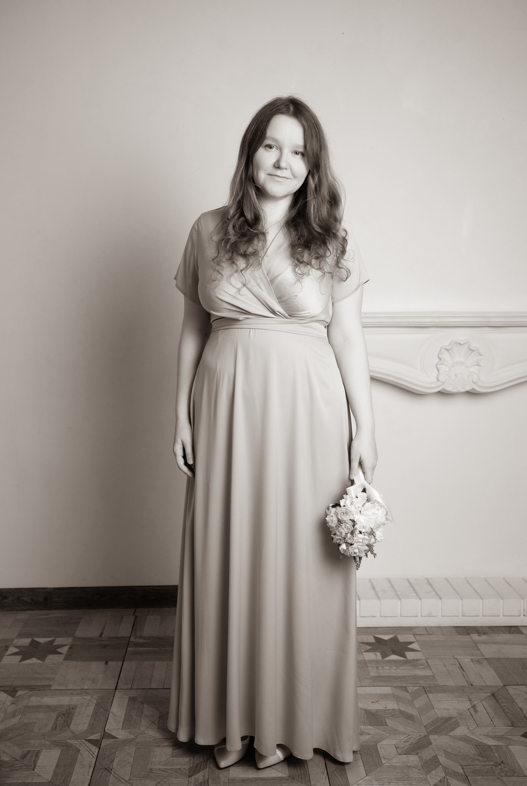 Съемка перед росписью в ЗАГСе