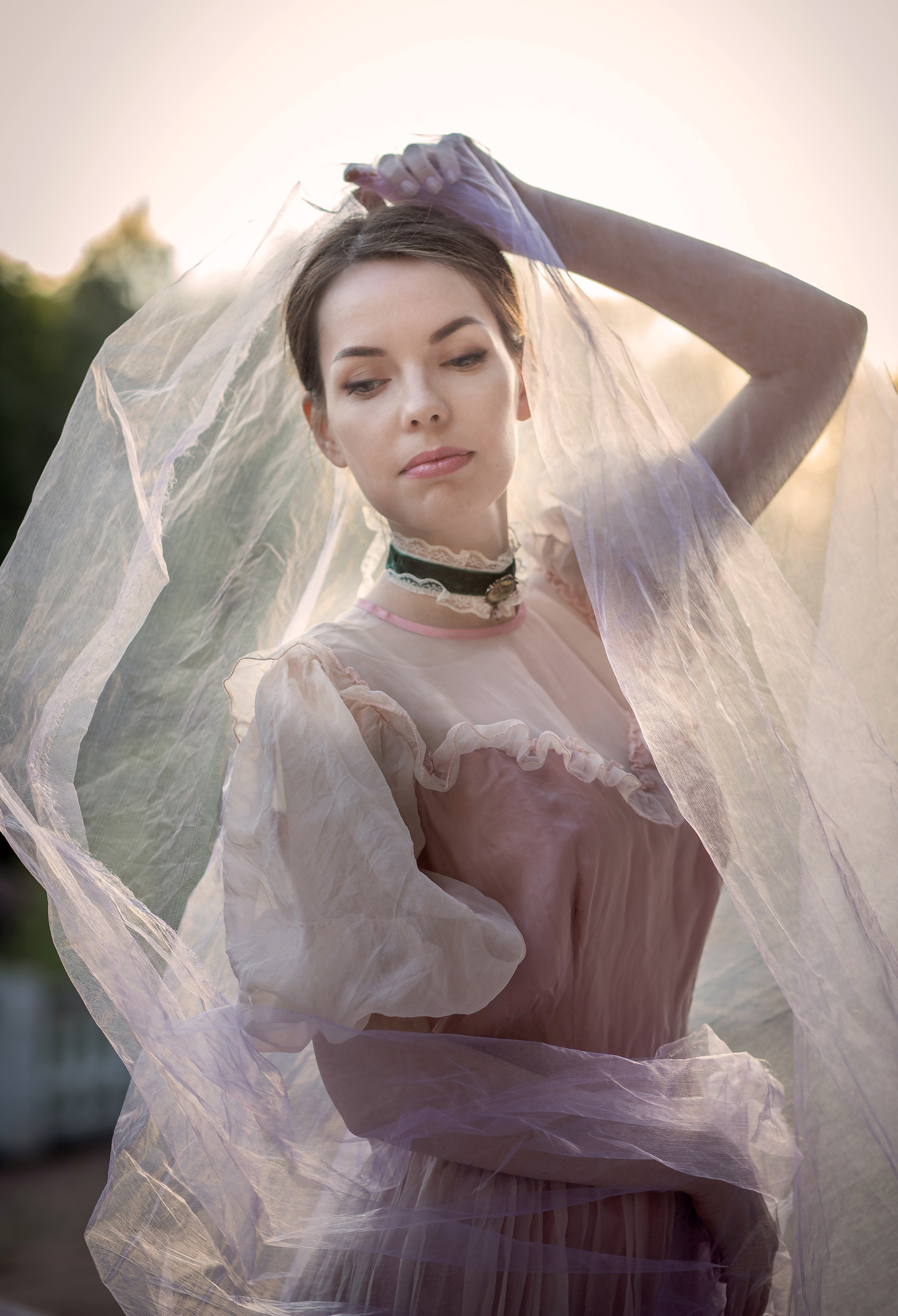 Екатерина. Летняя фото-прогулка на территории знаменитого ресторана «Русь