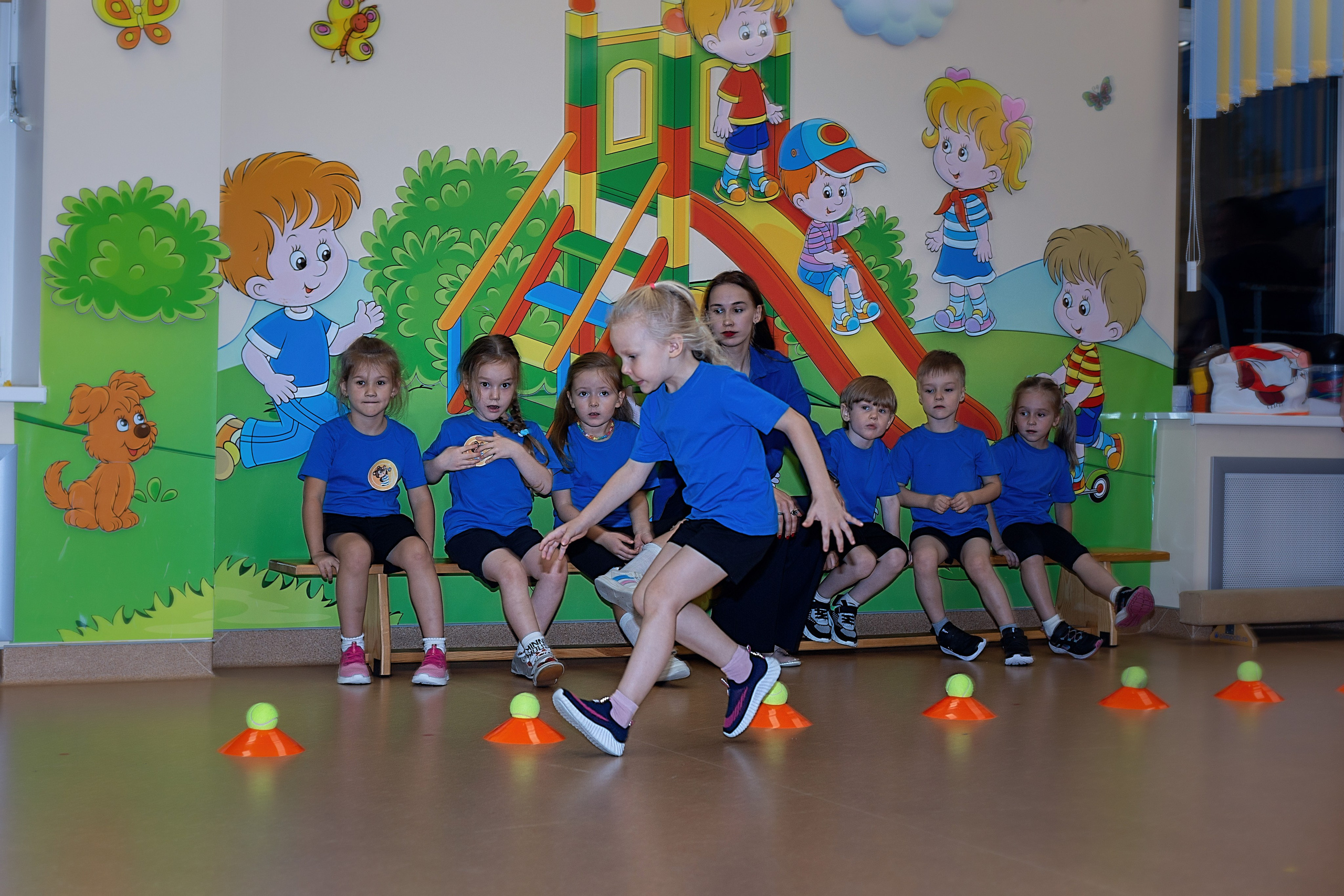 День пап в детском саду_2024. Семейный фотограф в Санкт-Петербурге