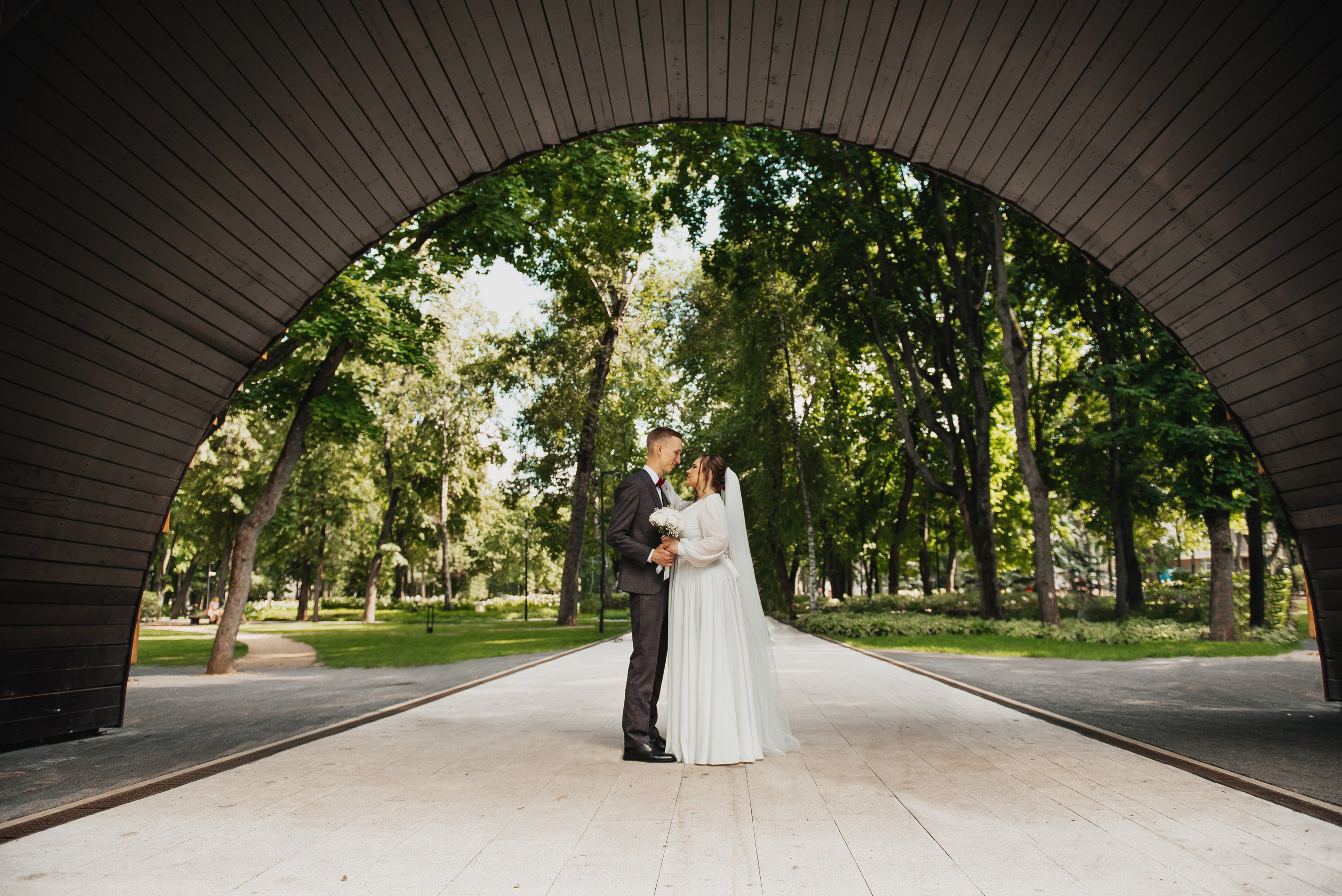Свадебная фотосессия Олеси и Никиты. Свадебный и семейный фотограф в Воронеже Алёна Пшеничная