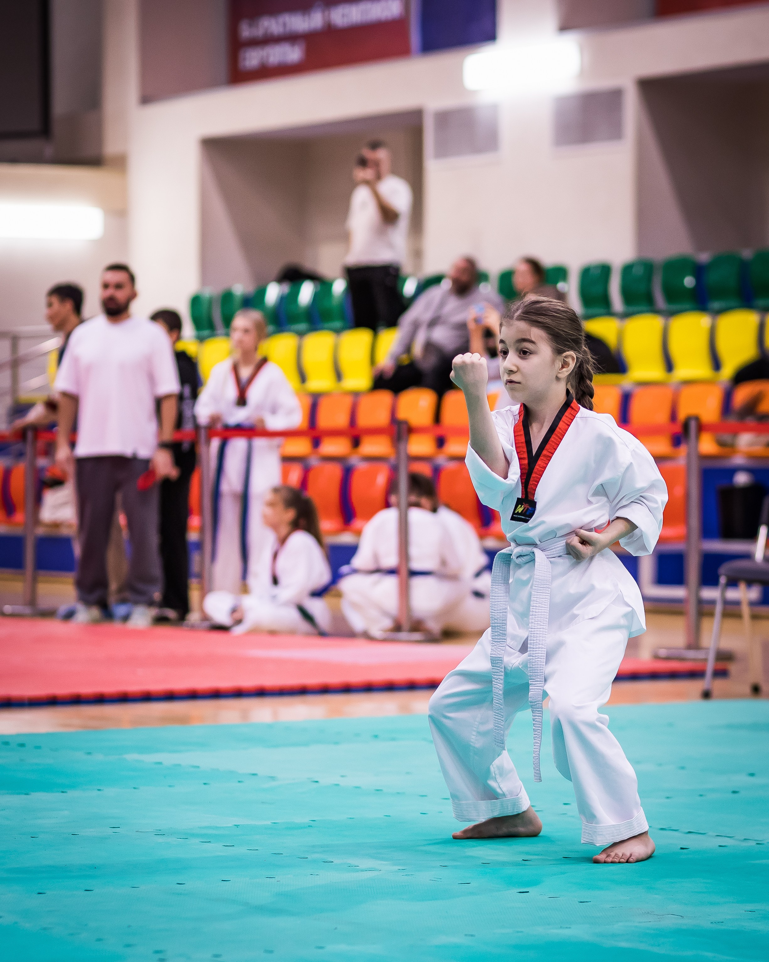 Турнир Федерации детского тхэквондо России по дисциплине ПХУМСЭ. Спортивный фотограф Максим Серегин
