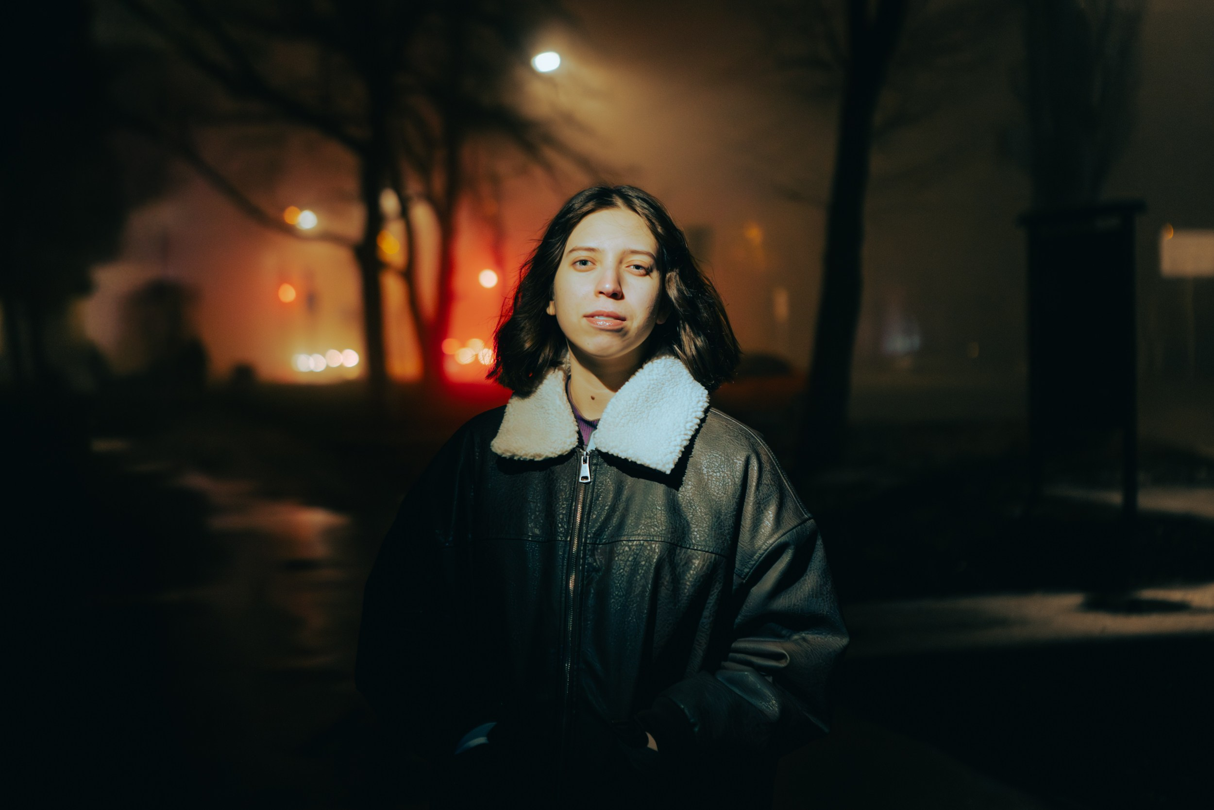 В тумане. Ksenia de Rossi | Съемка в Самаре