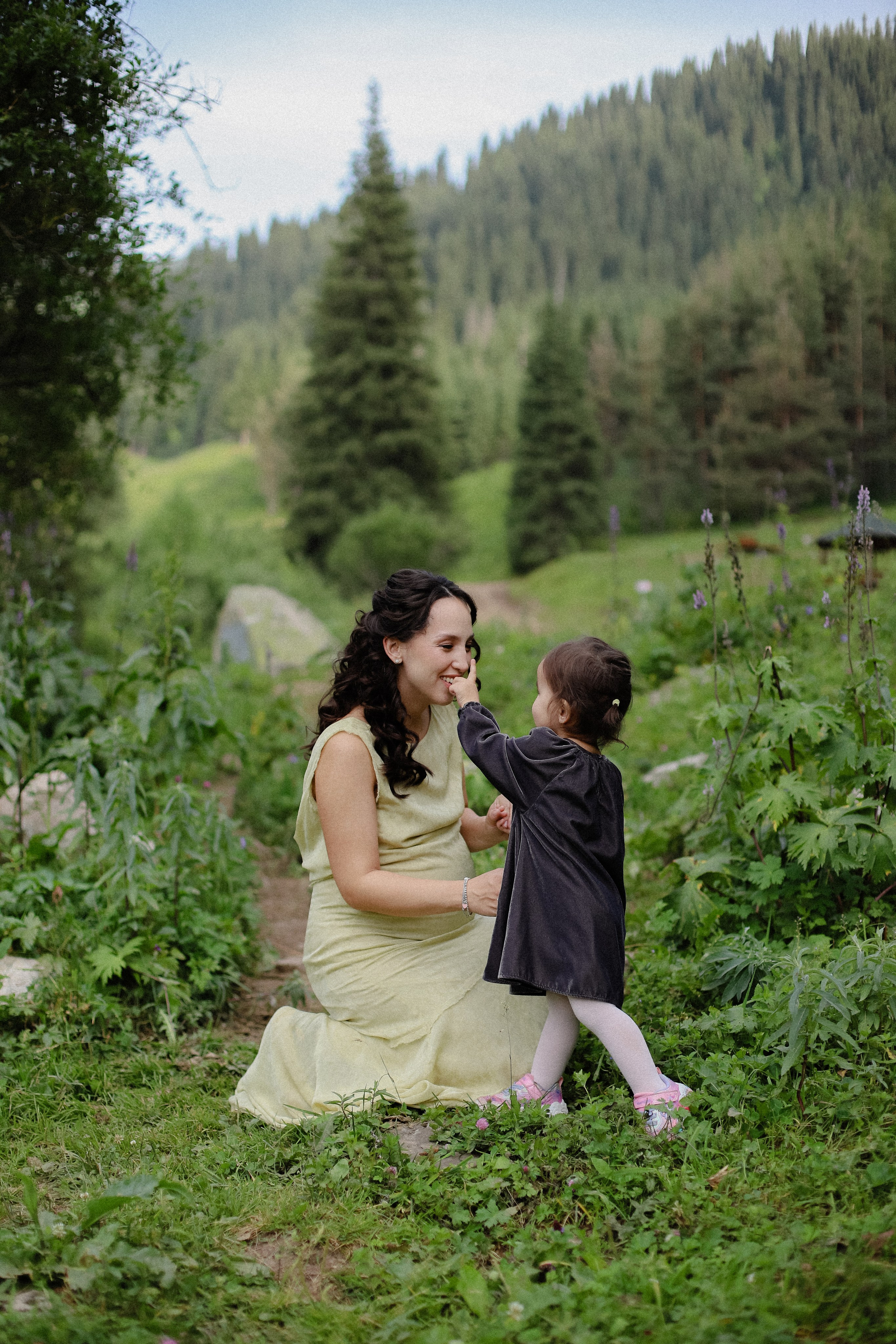 В горах. Фотограф в Алматы и Москве Даша Пушкина