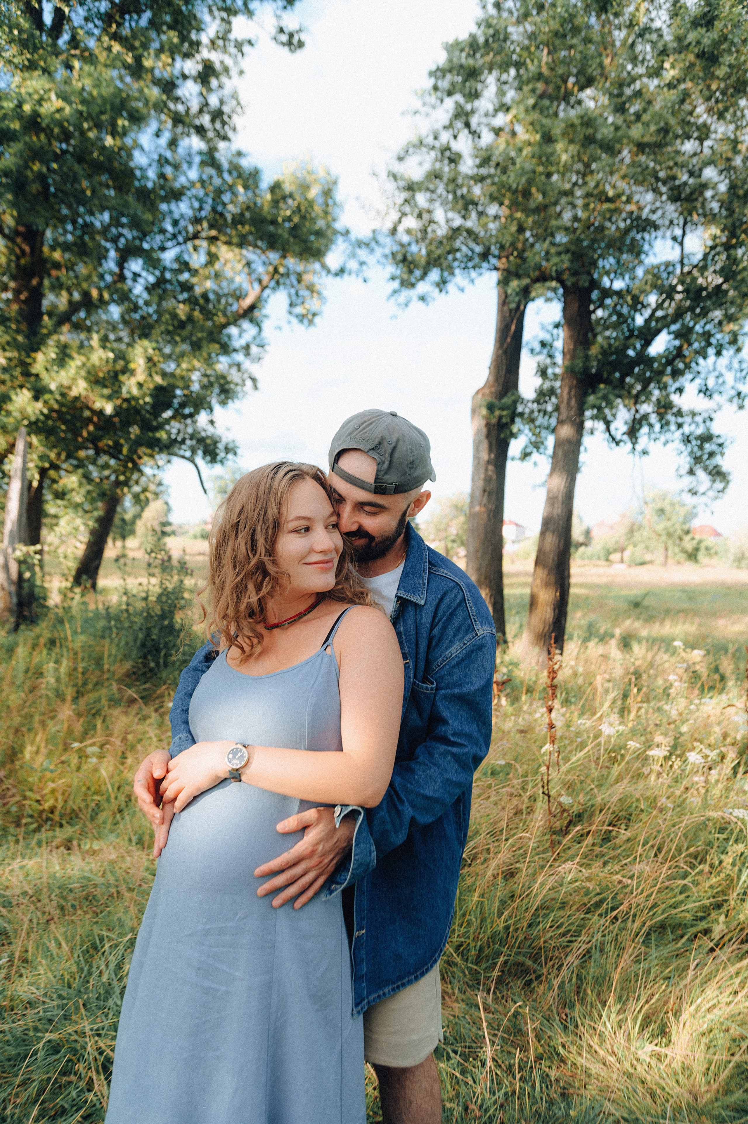 Лес.закат.Вика и Денис. Детский и семейный фотограф Катерина Мишина