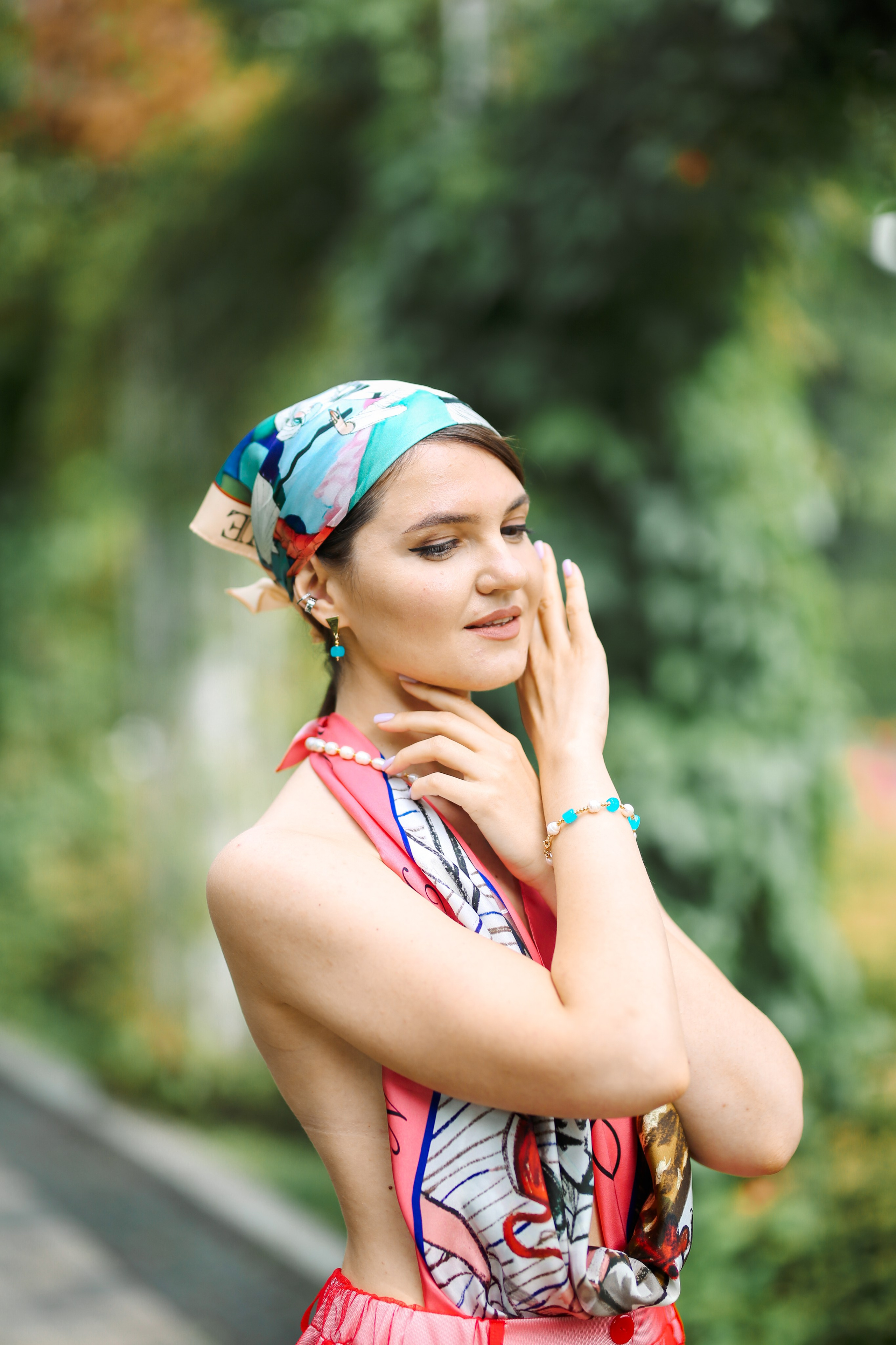 Зелёный подиум. Фотограф Анастасия Залевская