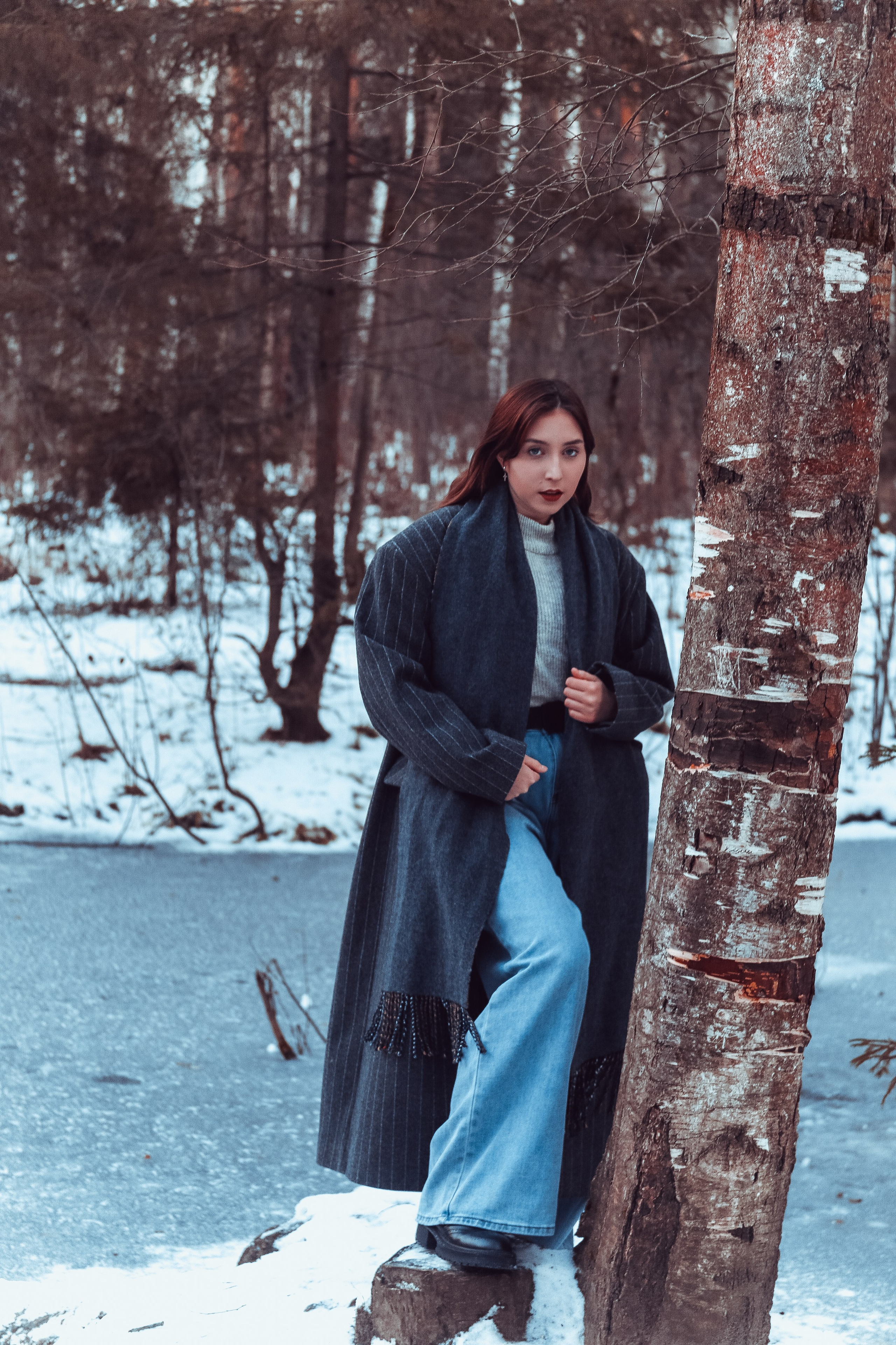 Ксюша в лесу. Фотограф Пермь. Фотосессия в фотостудии Перми и на свежем воздухе