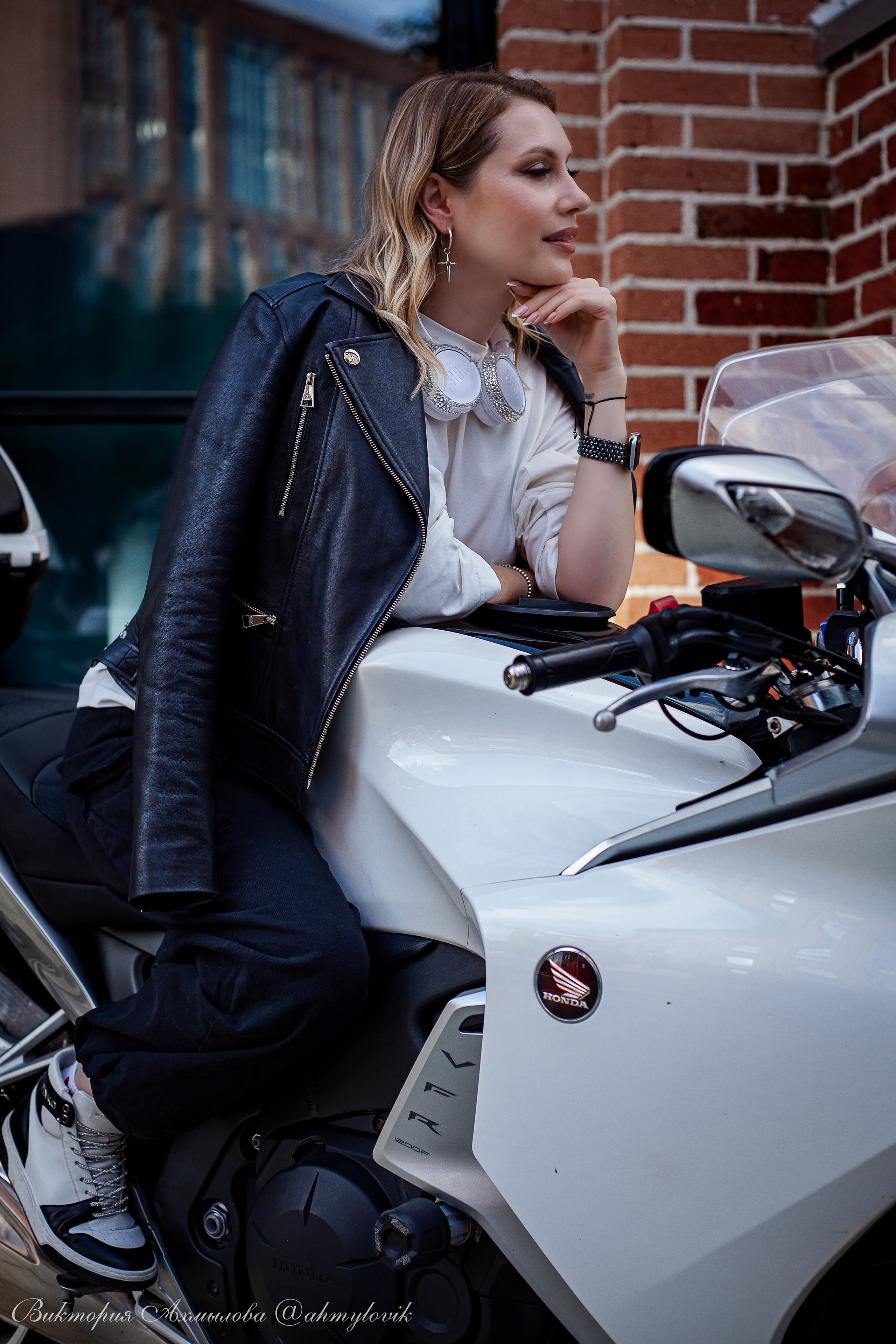 Анастасия (Honda VFR1200). Виктория Ахмылова. Фотограф в Москве