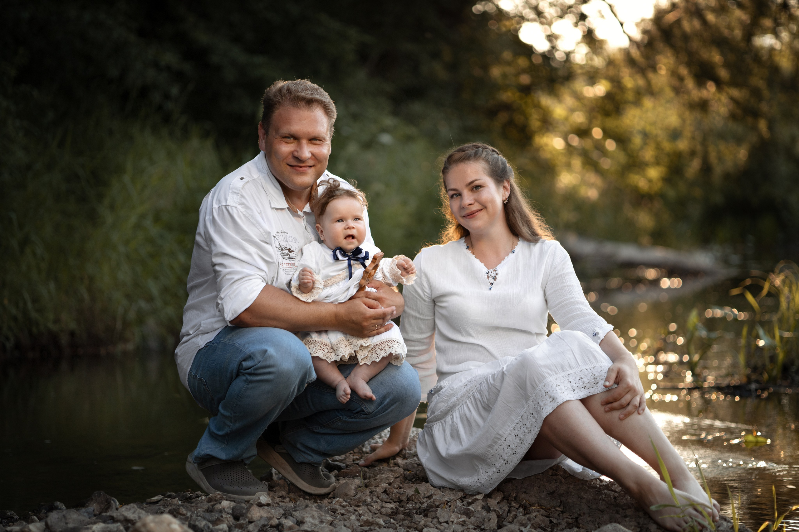 Летняя семейная фотосессия на природе. Фотограф в Москве Мухина Ирина