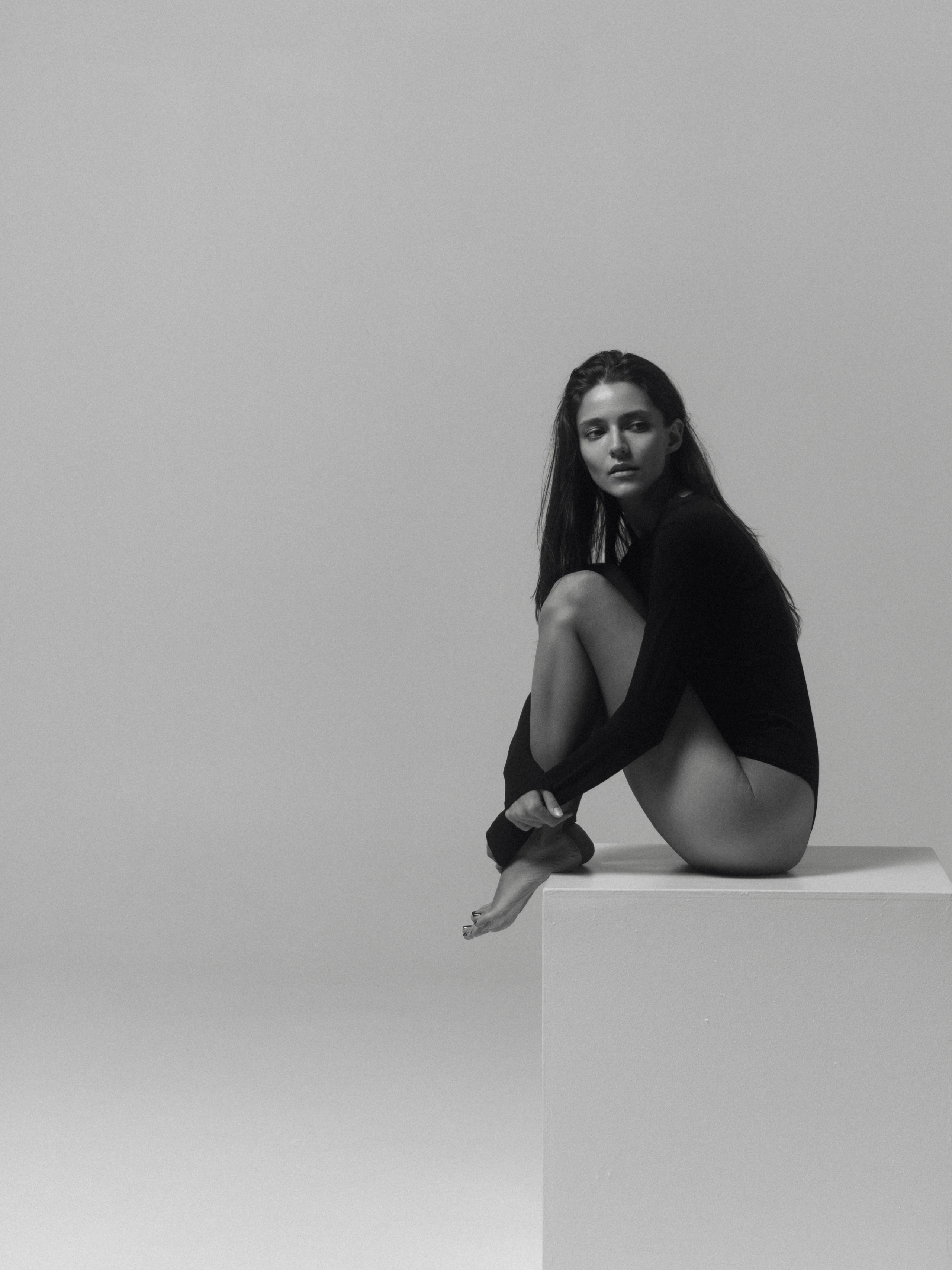 Студийная фотосъемка с Алиной на циклораме в Казани