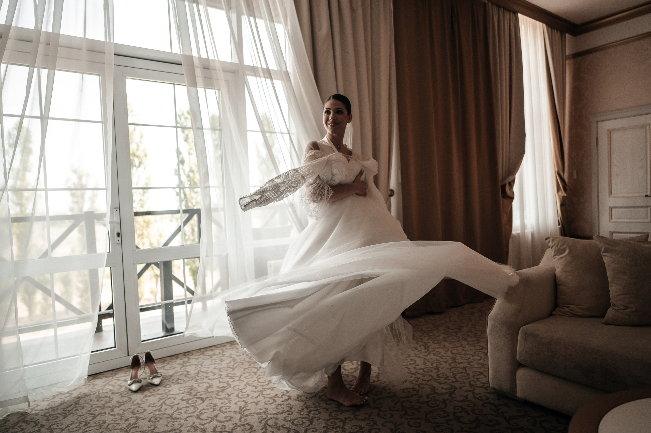 Максим и Наталья. Сборы, прогулка. Фотограф Екатерина Бочарникова