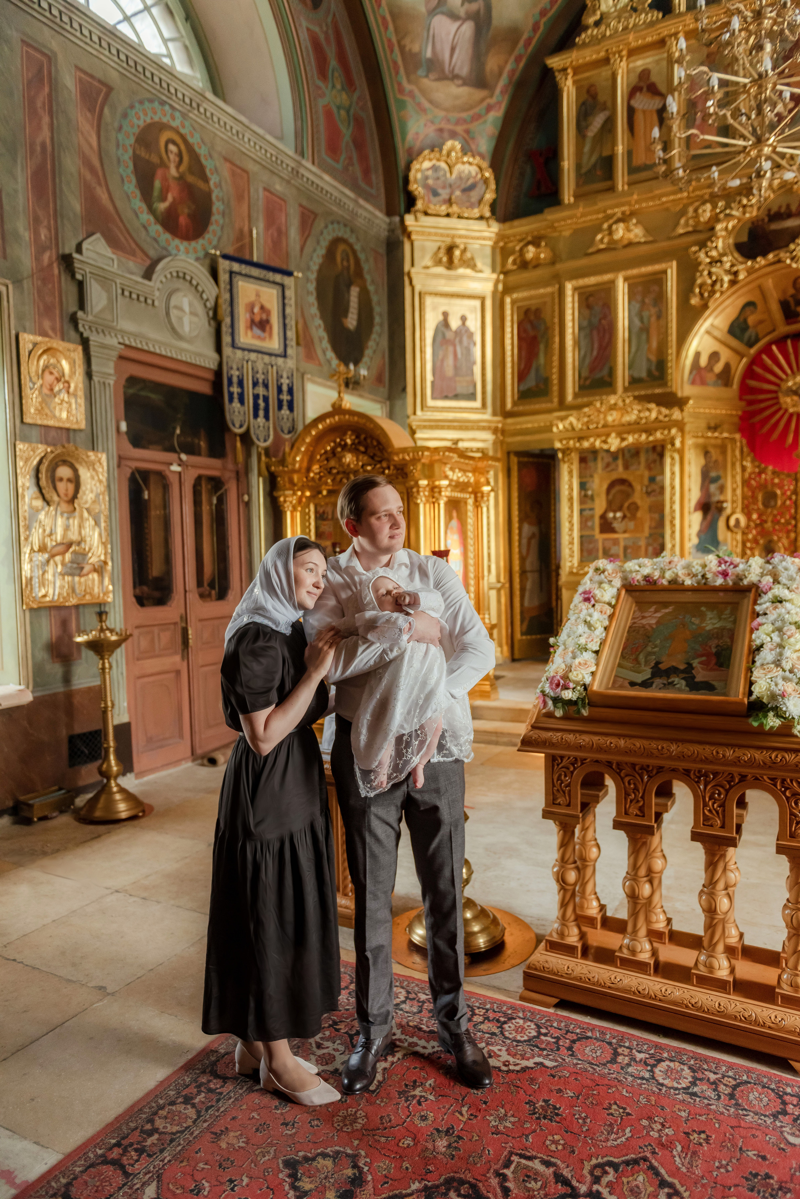 Крещение малышки Софии. Свадебный, семейный и детский фотограф в Москве и области