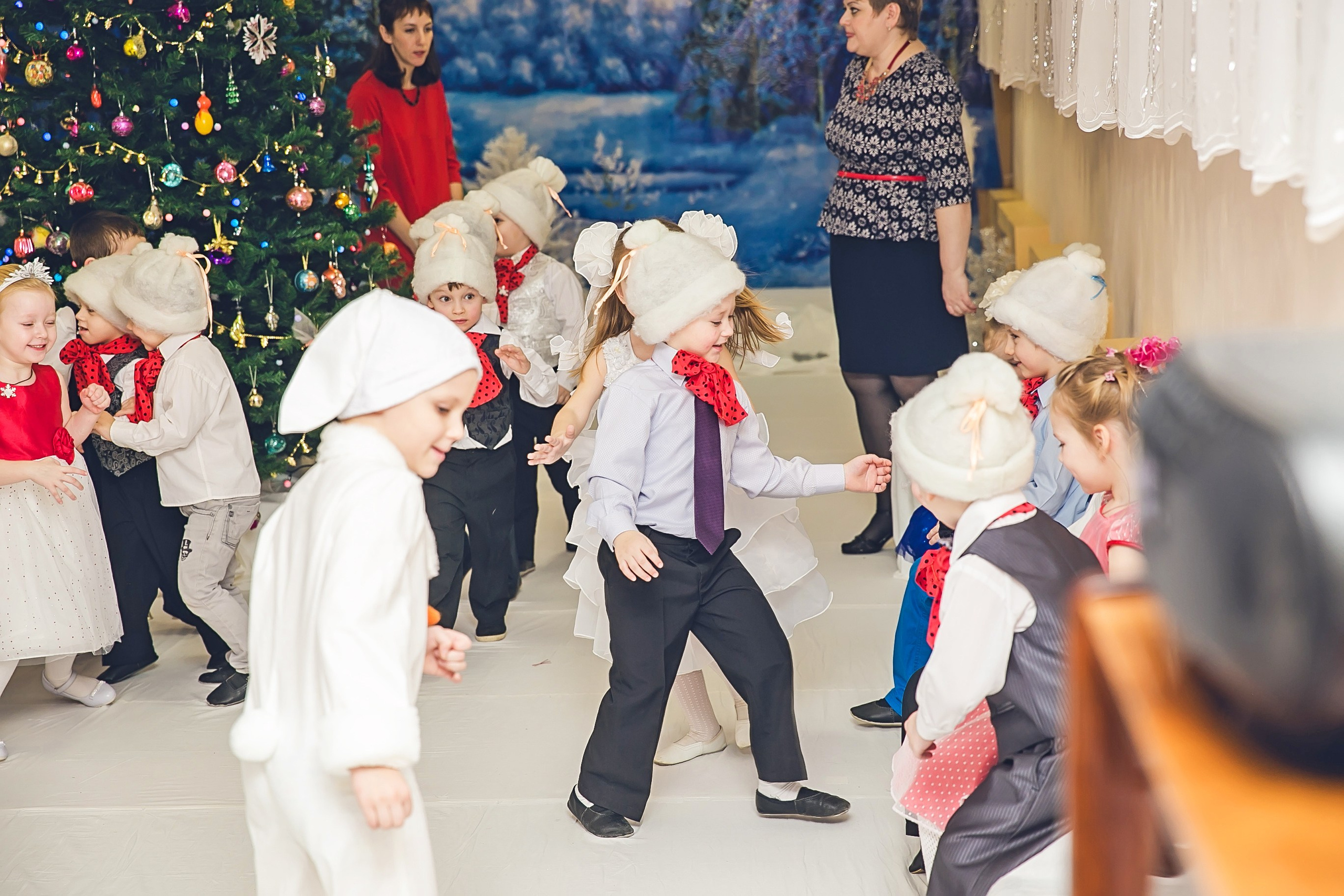 Новый год в саду. Семейный и детский фотограф в Нижнем Новгороде