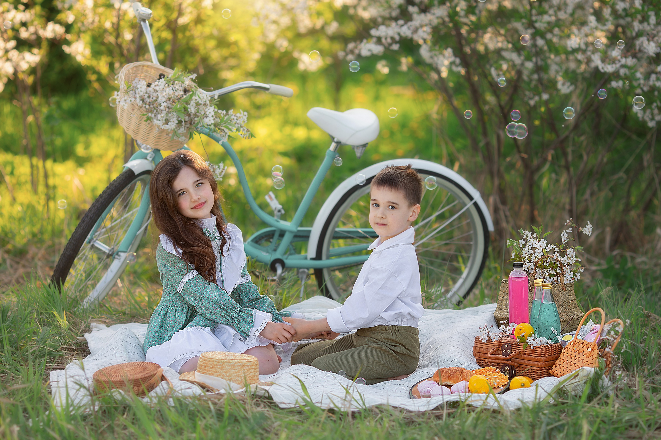 Цветение. Детский и семейный фотограф Ольга Князева Москва и Московская область