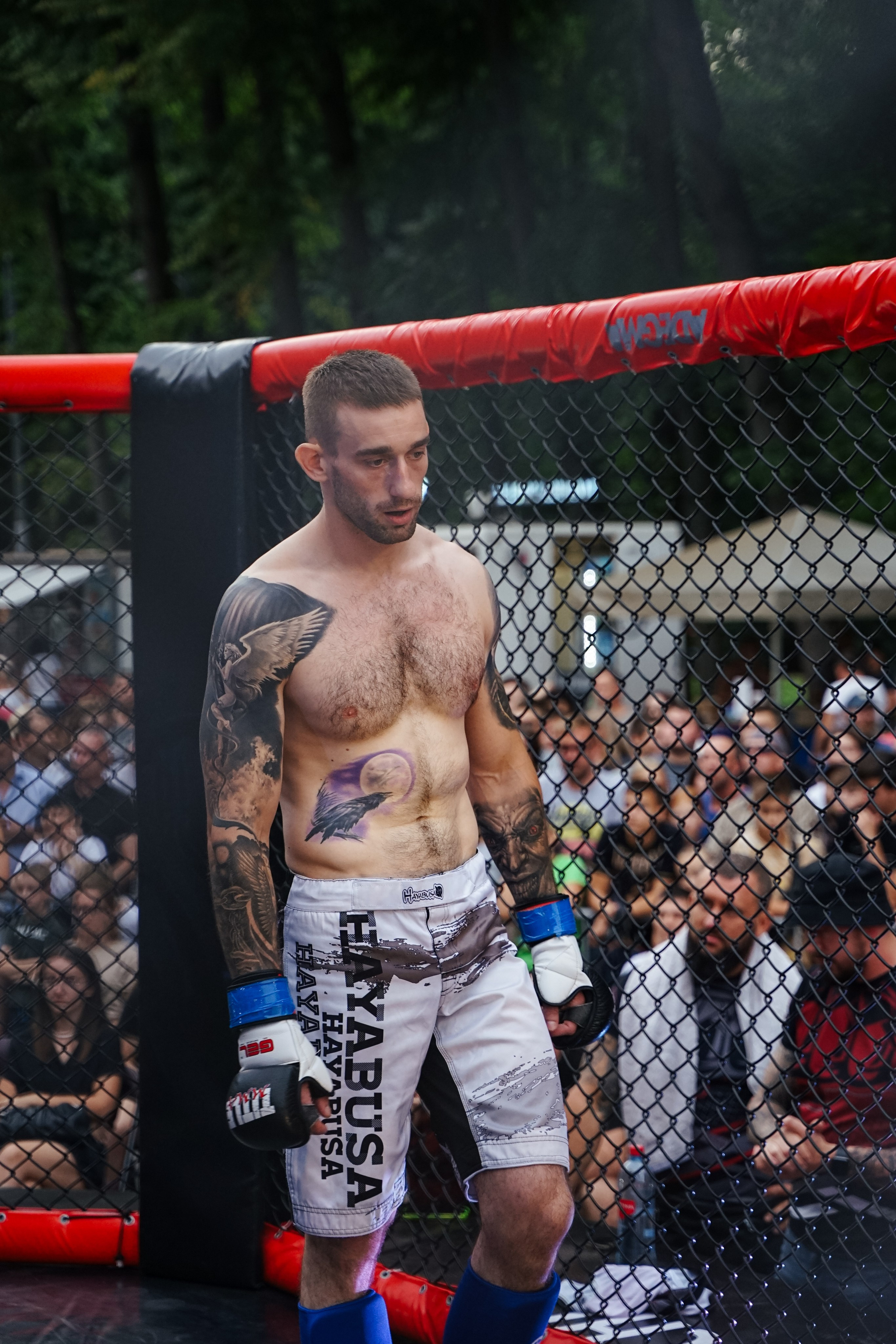 Вечер боев в ЦПКиО. Фотограф Надежда Погребняк | Рязань | Москва