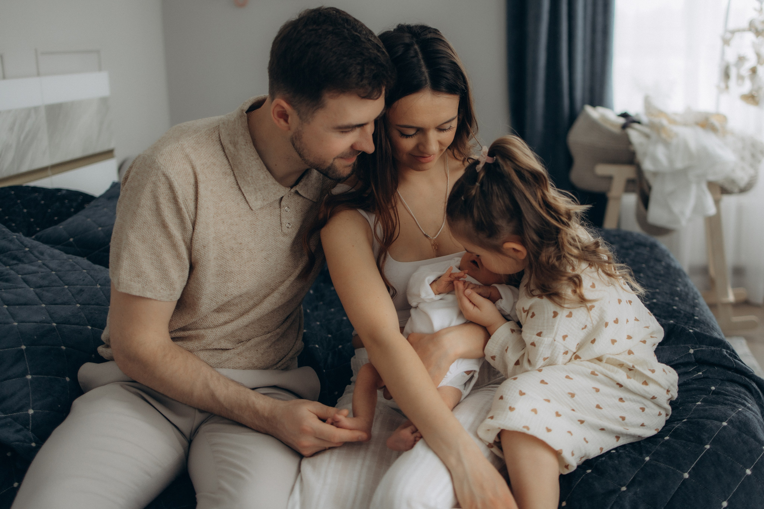 Маленькая кроха Есения. Семейный фотограф в Москве Анастасия Шалда