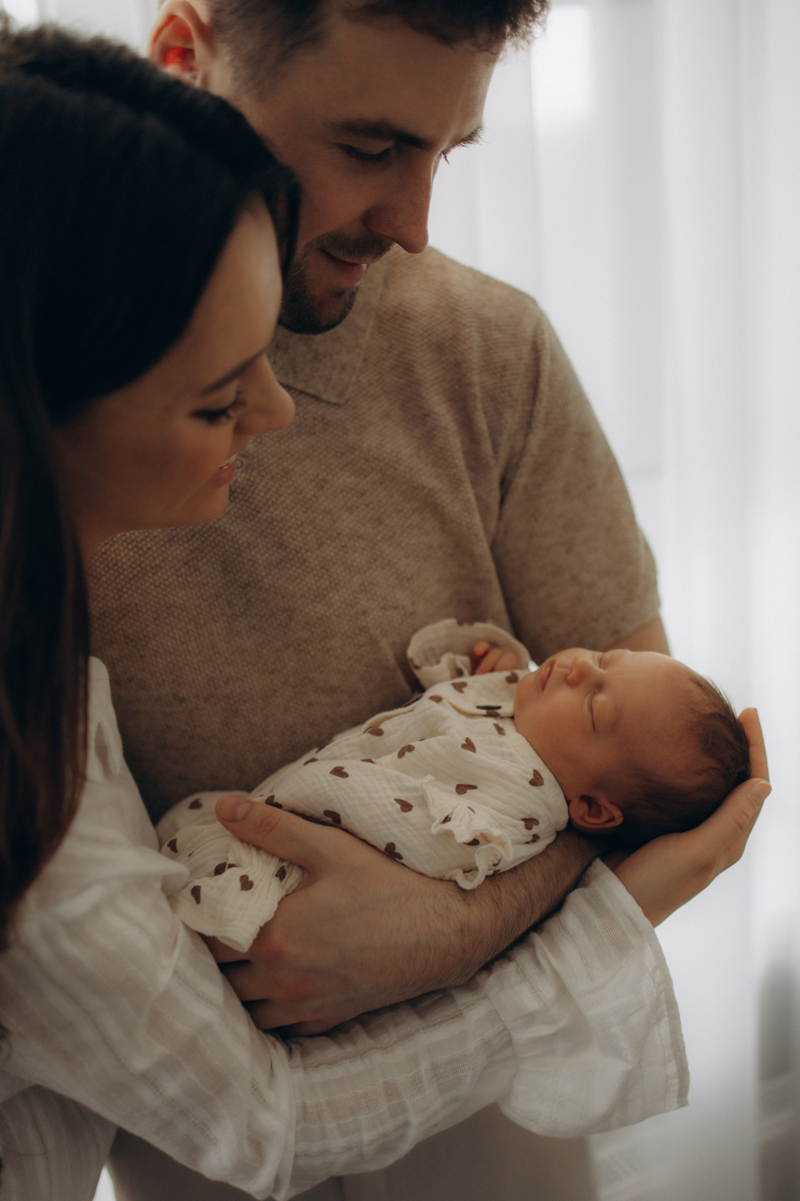 Маленькая кроха Есения. Семейный фотограф в Москве Анастасия Шалда
