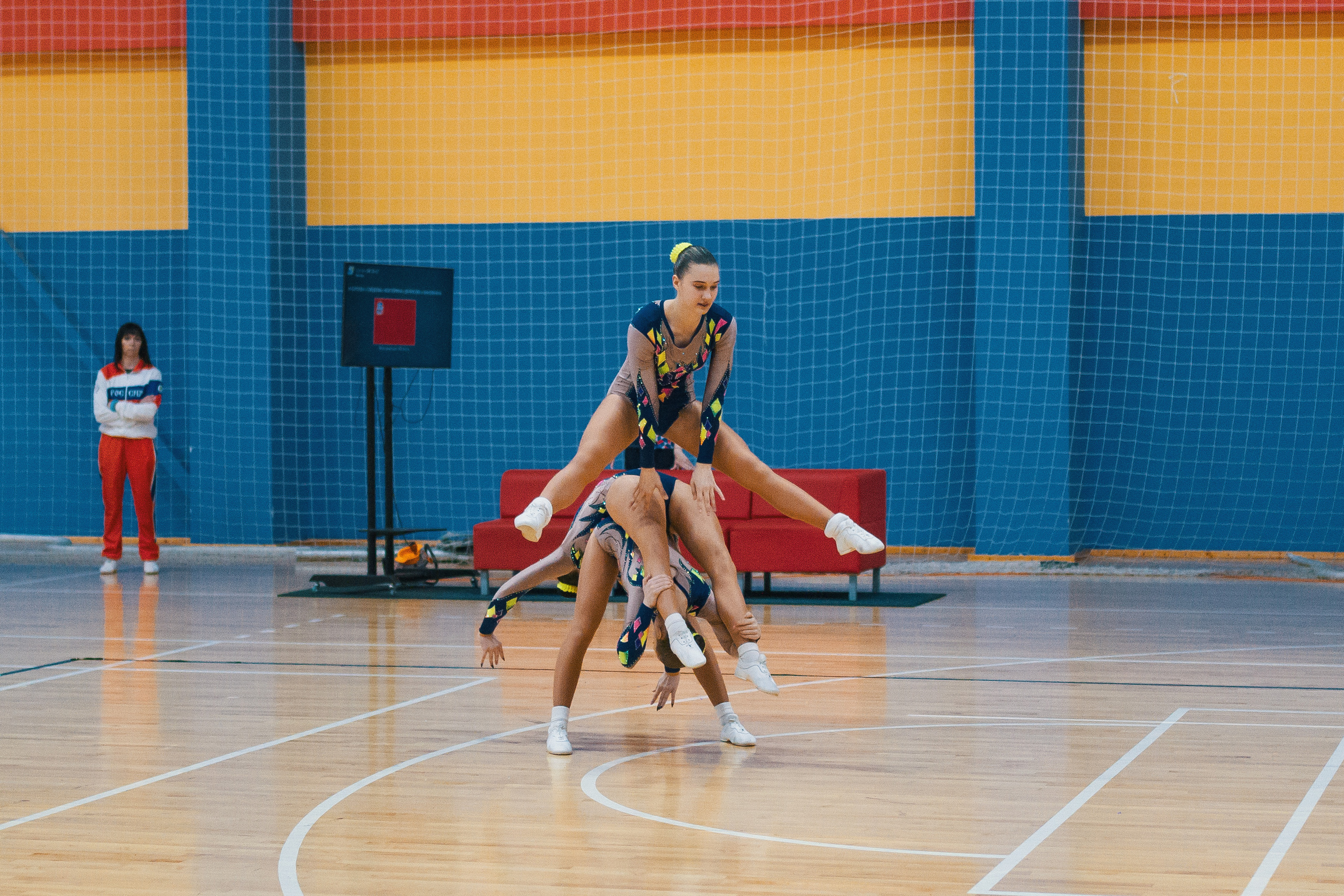 Ярославль. Апрель 2022. Кубок по аэробике. Спортивный фотограф Александр Васильев. RG и AGG