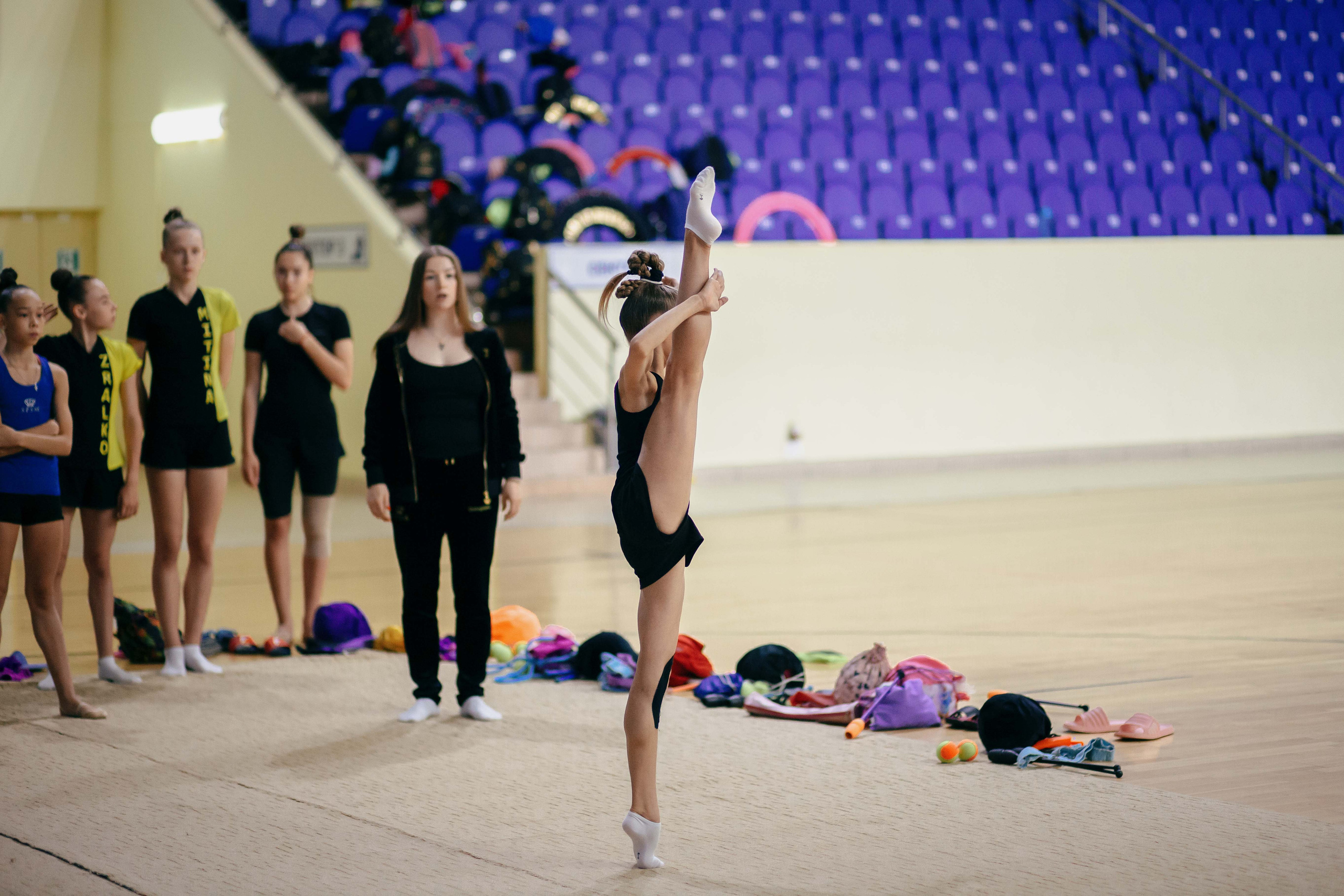 Сборы. Художественная гимнастика. Июль 2022. Спортивный фотограф Александр Васильев. RG и AGG