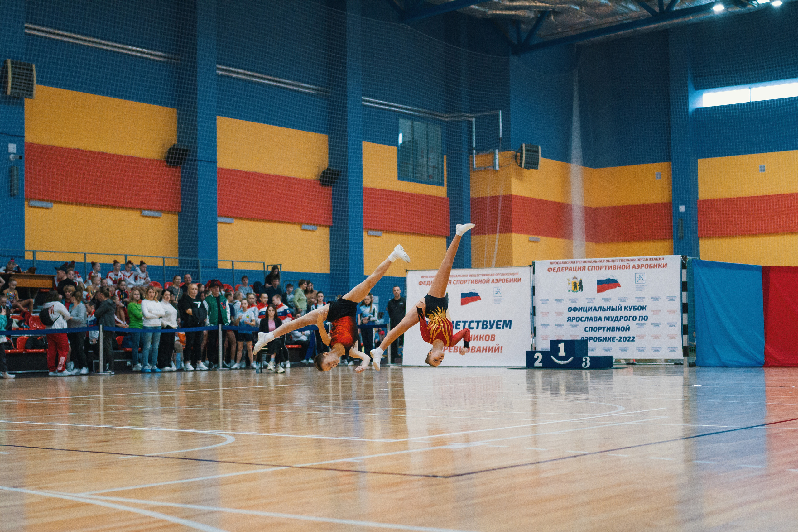 Ярославль. Апрель 2022. Кубок по аэробике. Спортивный фотограф Александр Васильев. RG и AGG