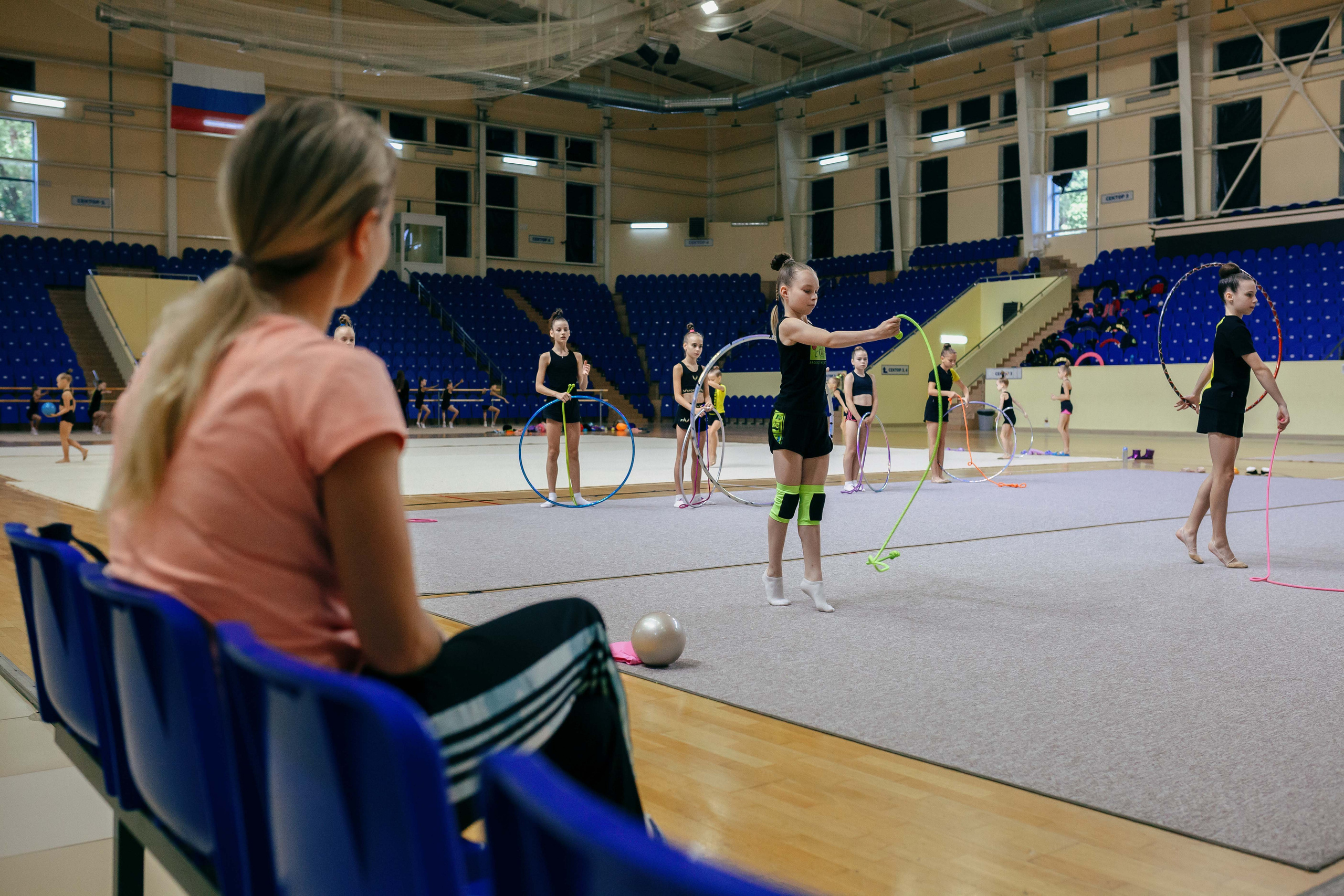 Сборы. Художественная гимнастика. Июль 2022. Спортивный фотограф Александр Васильев. RG и AGG