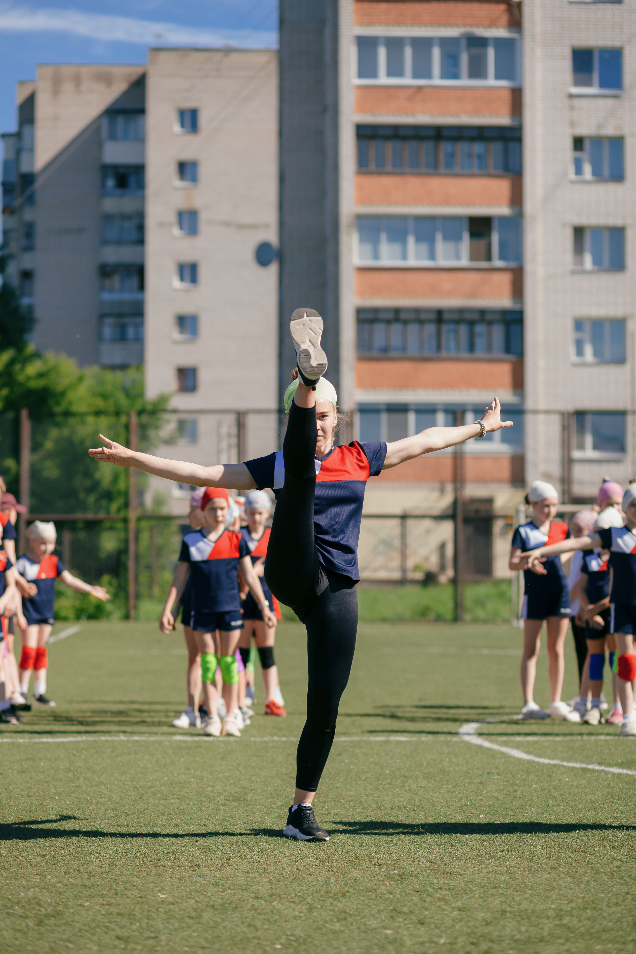 Сборы. Спортивная аэробика. Июнь 2022. Спортивный фотограф Александр Васильев. RG и AGG